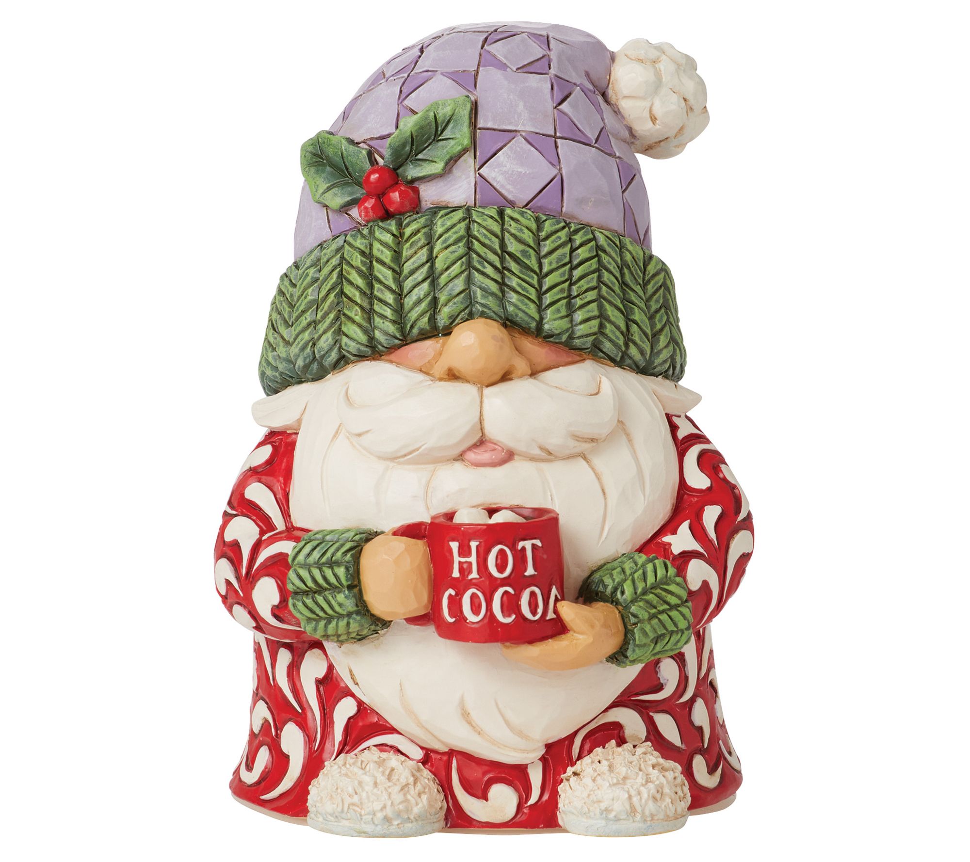 Jim Shore Hot Chocolate Gnome Figurine