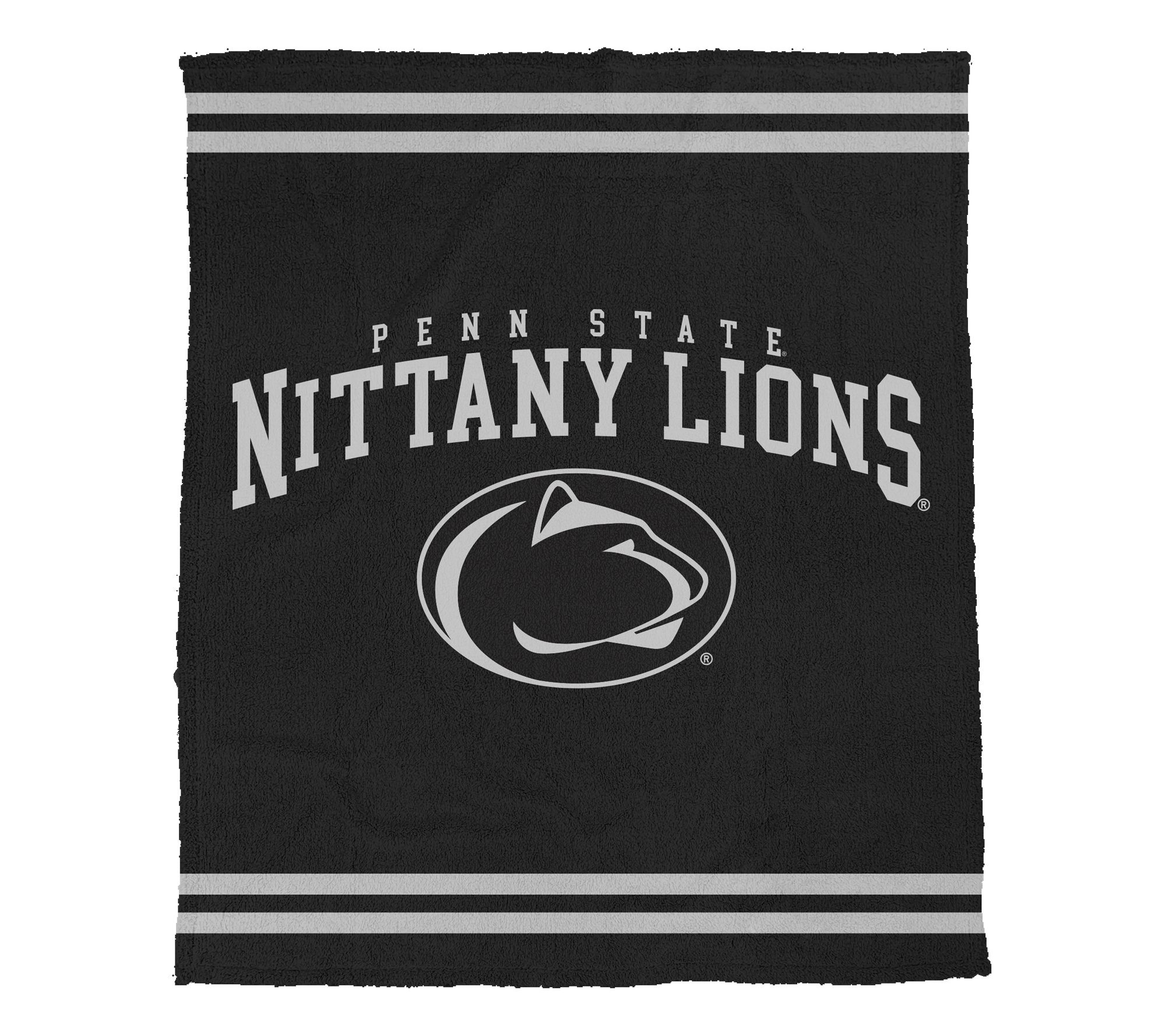 Pegasus Sports NCAA Midnight Logo Cozy Knit Blanket