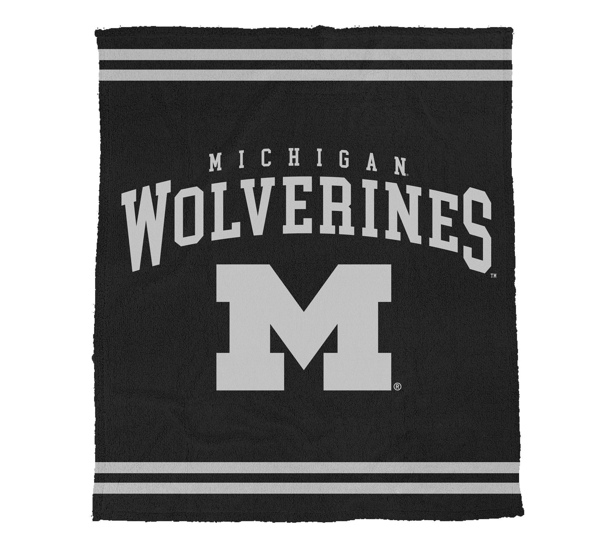 Pegasus Sports NCAA Midnight Logo Cozy Knit Blanket