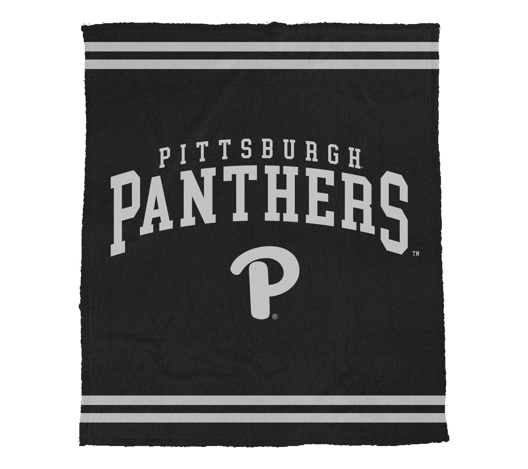Pegasus Sports NCAA Midnight Logo Cozy Knit Blanket