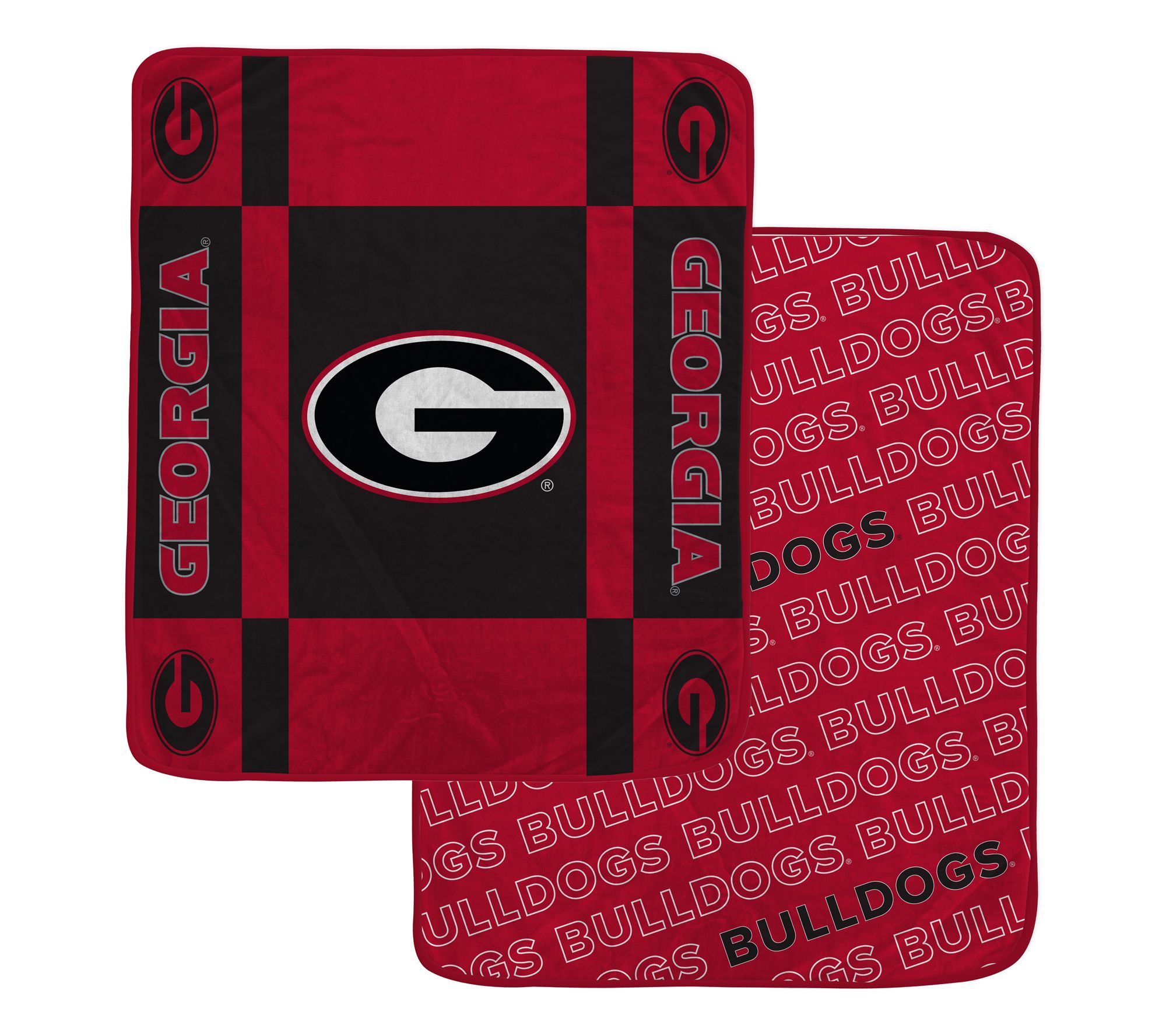 Pegasus Sports NCAA Reverse Block Wordmark 2-Sied Blanket