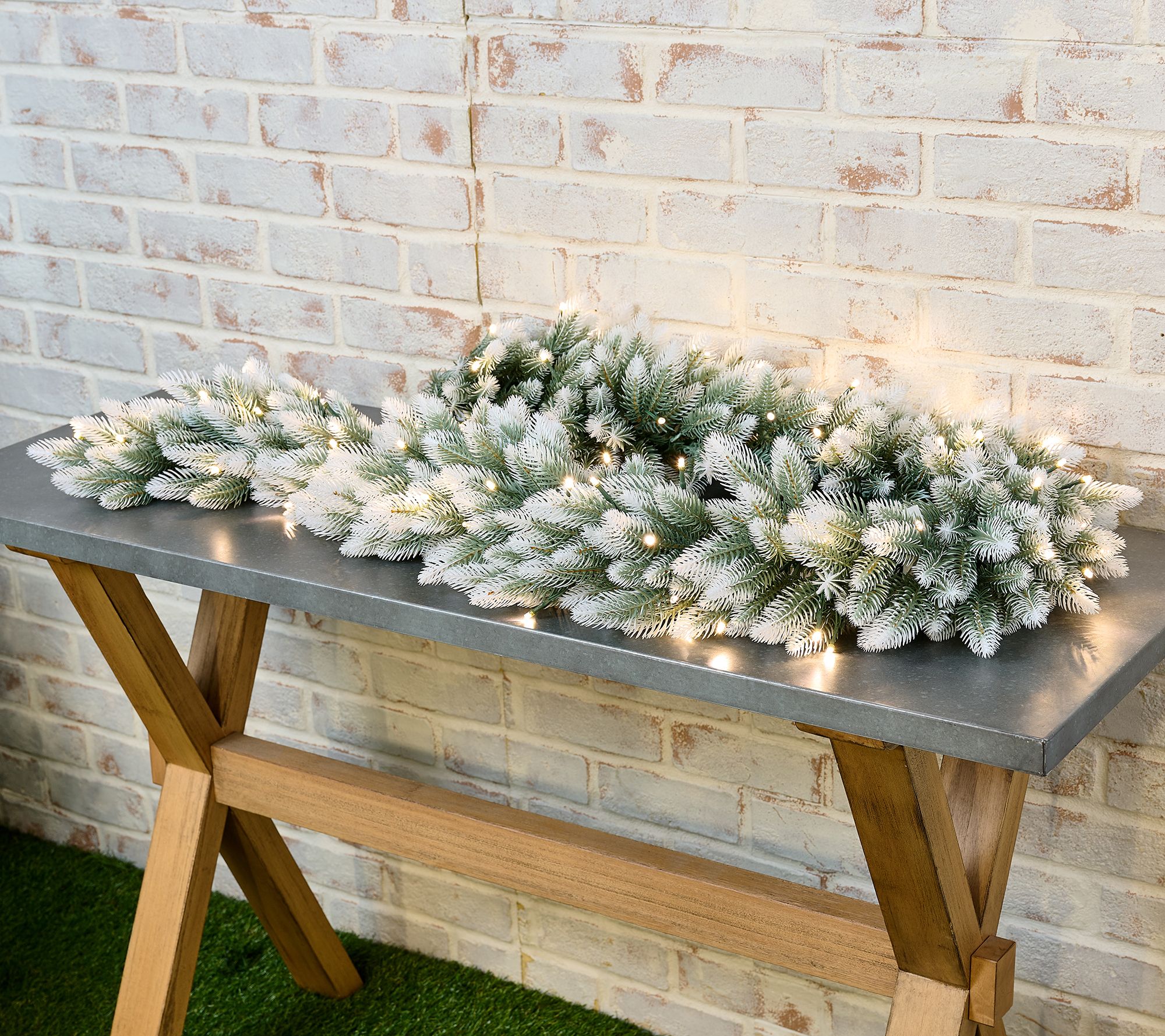 Bethlehem Lights Grand Radiance 6' Garland with 3-in-1 LEDs