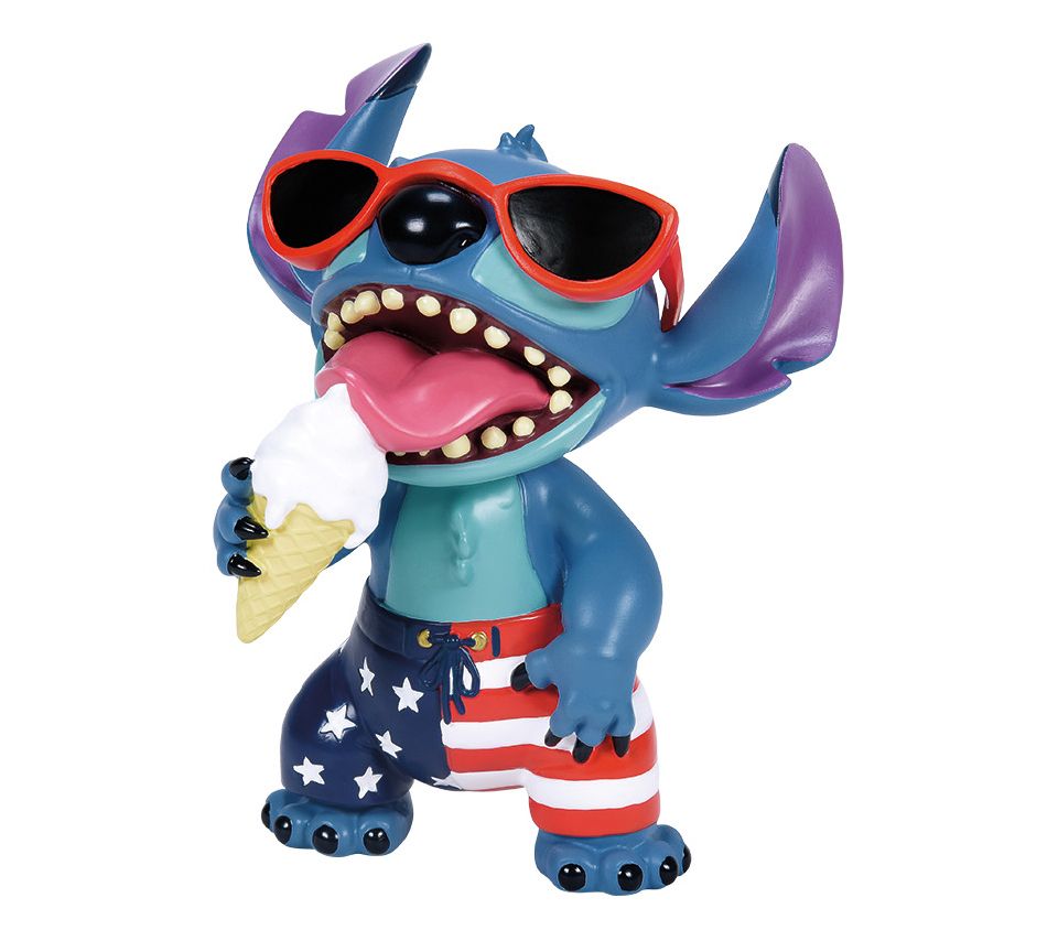 Disney Showcase Stitch Stars & Stripes Figurine5"H
