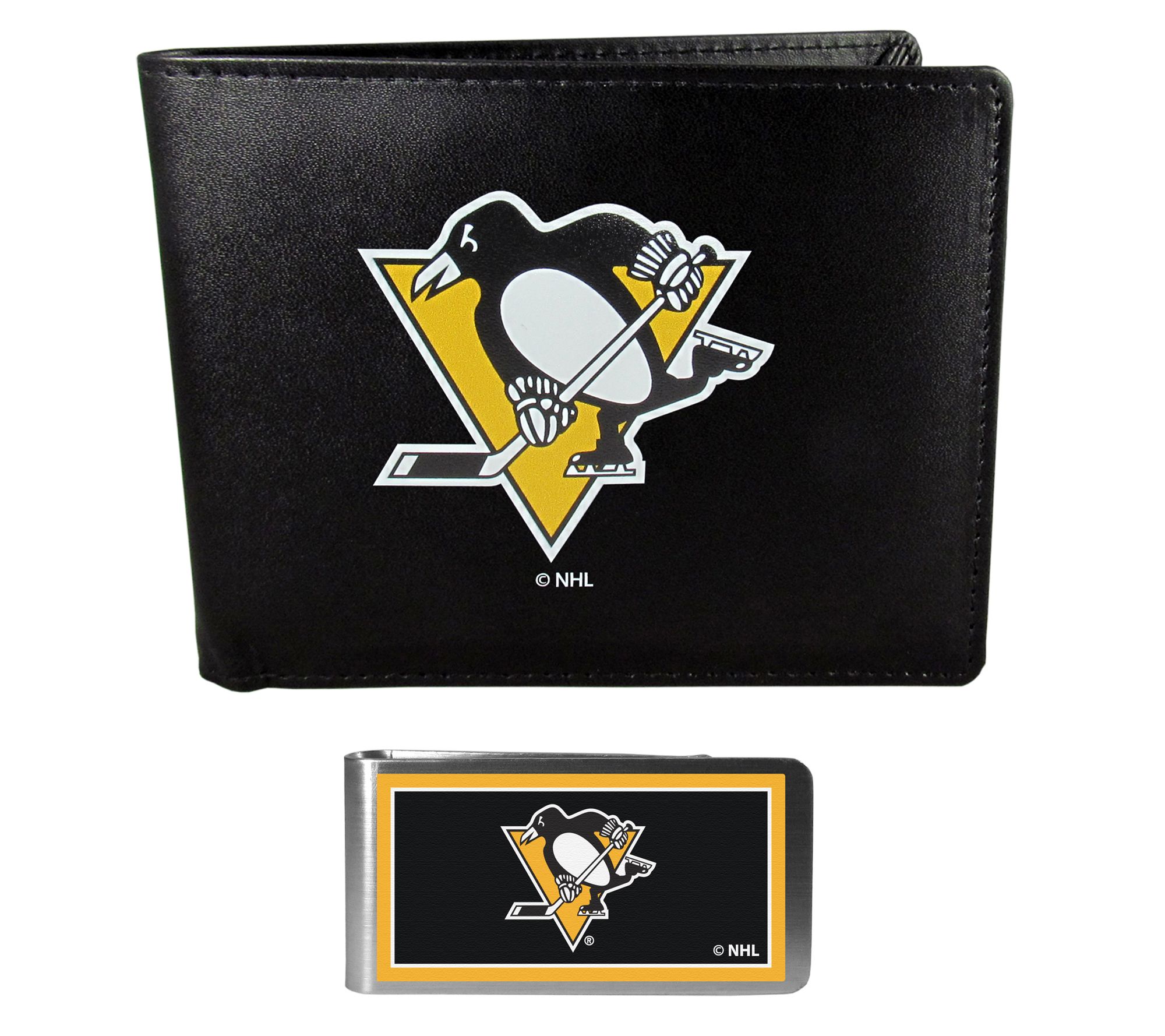 Siskiyou Sports NHL Bi-fold Wallet & Color Money Clip