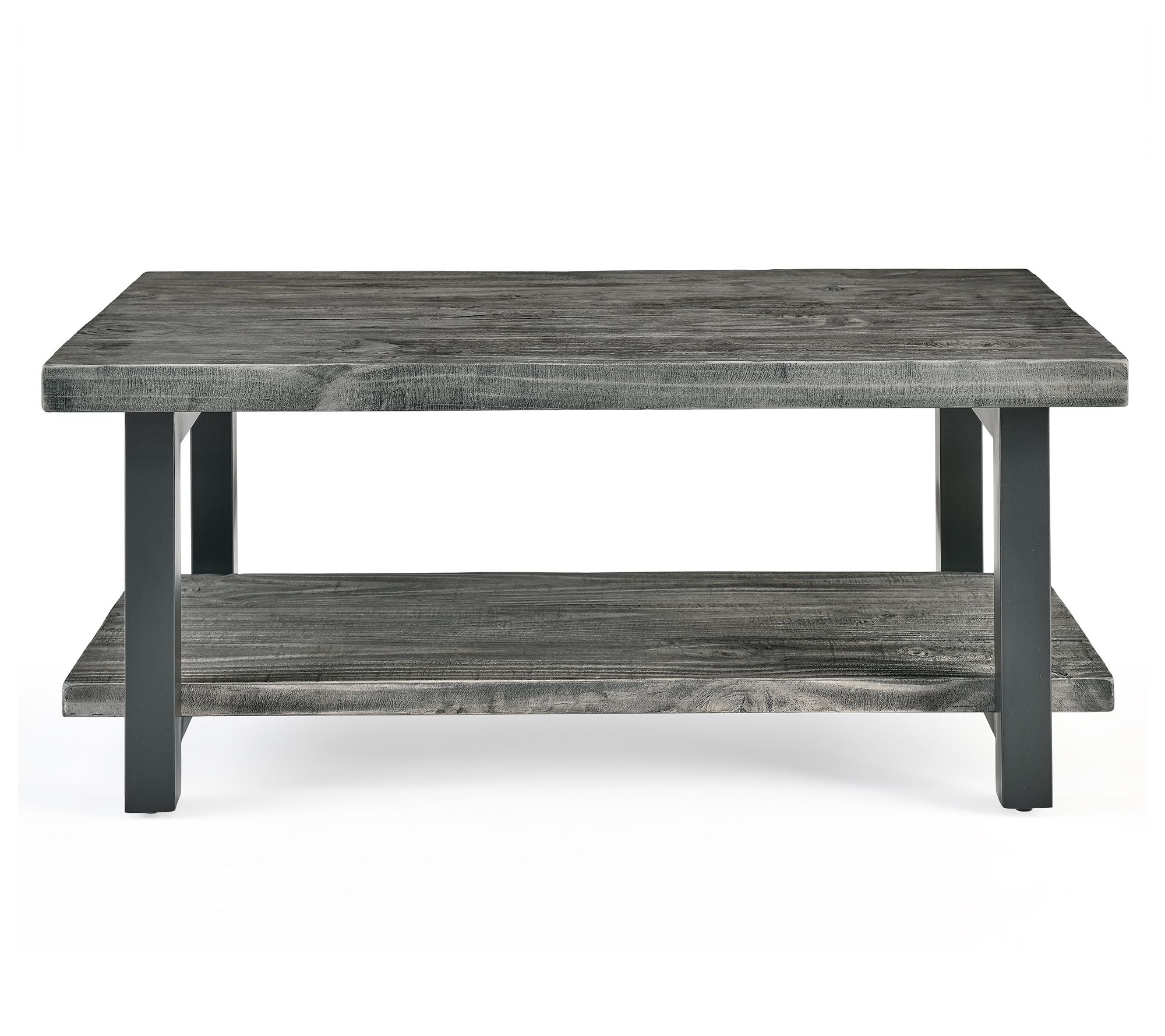 Alaterre Furniture Pomona 42" Coffee Table withLower Shelf