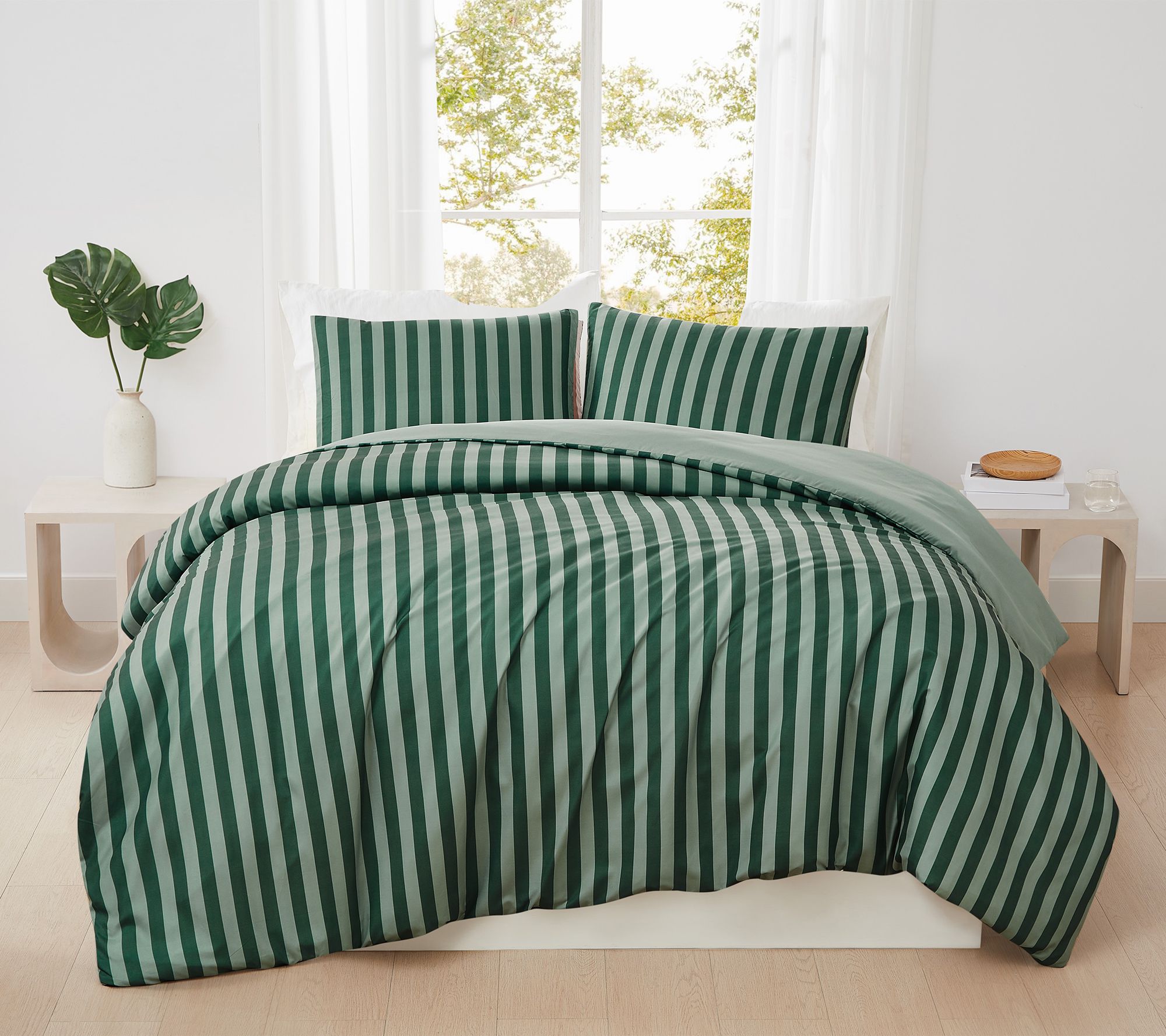 Truly Soft Weston Stripe 3-Piece Full/Queen Duvet Set