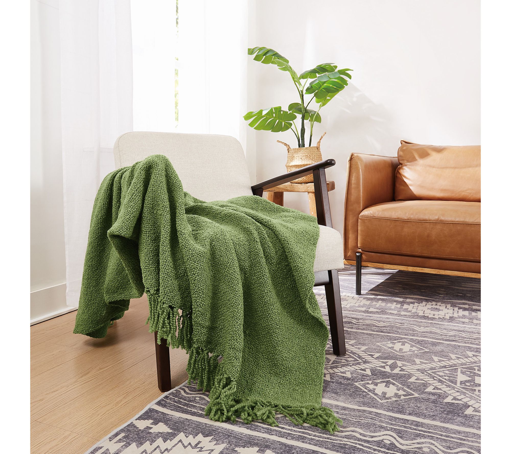 Brooklyn Loom Chunky Boucle 50x70 Throw