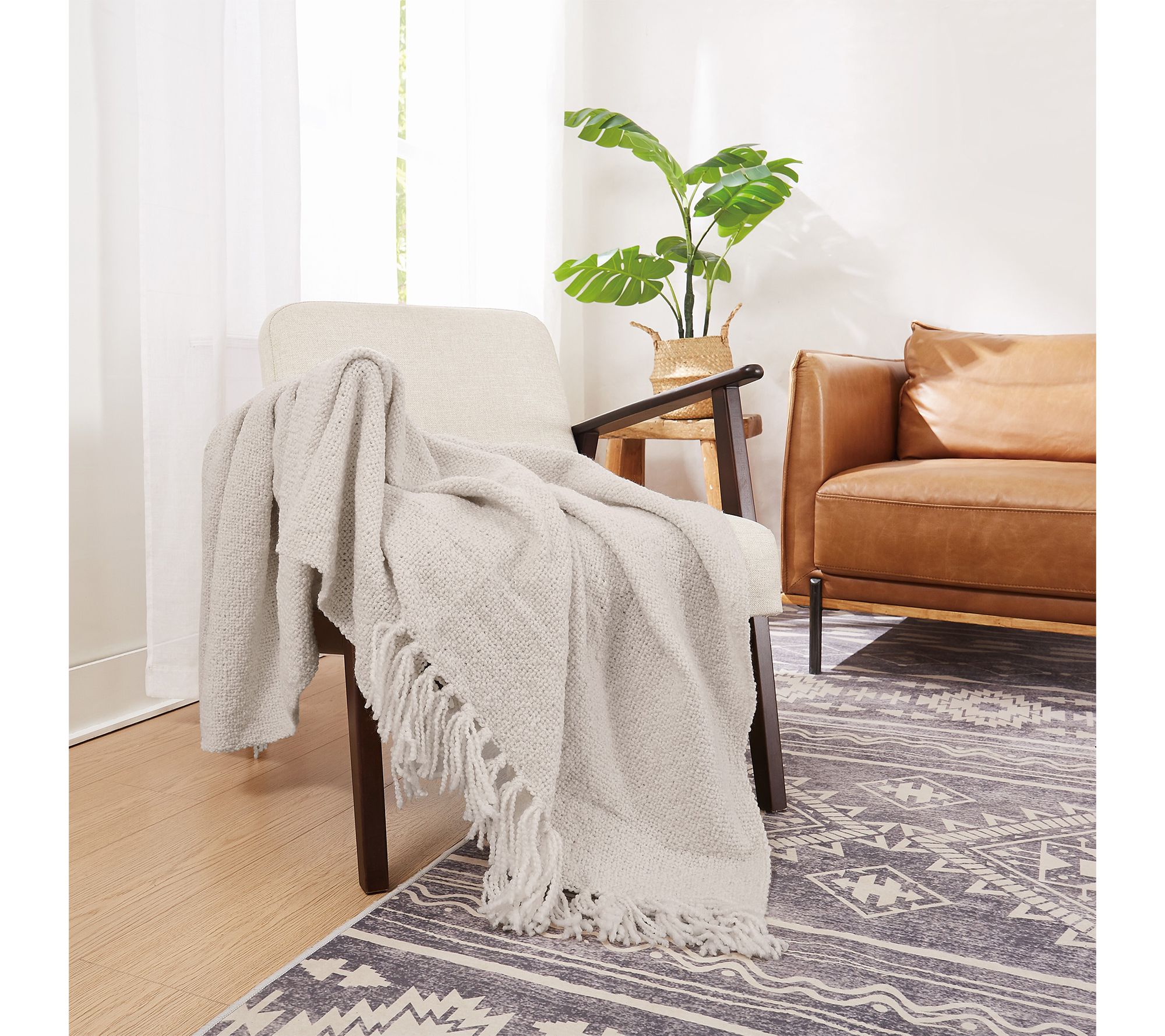 Brooklyn Loom Chunky Boucle 50x70 Throw