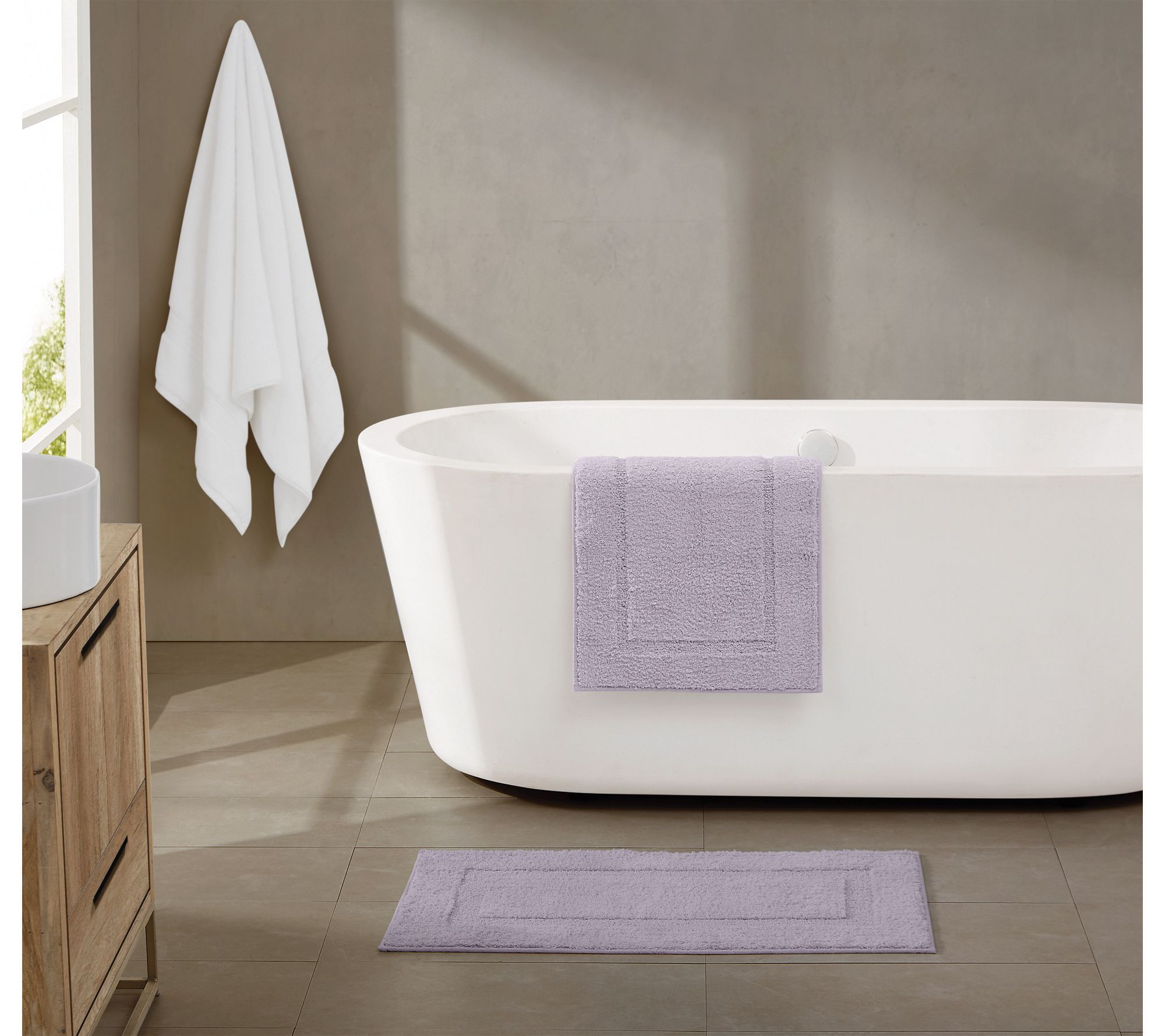 Brooklyn Loom Super Soft Set of 2 (17x24, 20x34) Bath Rug