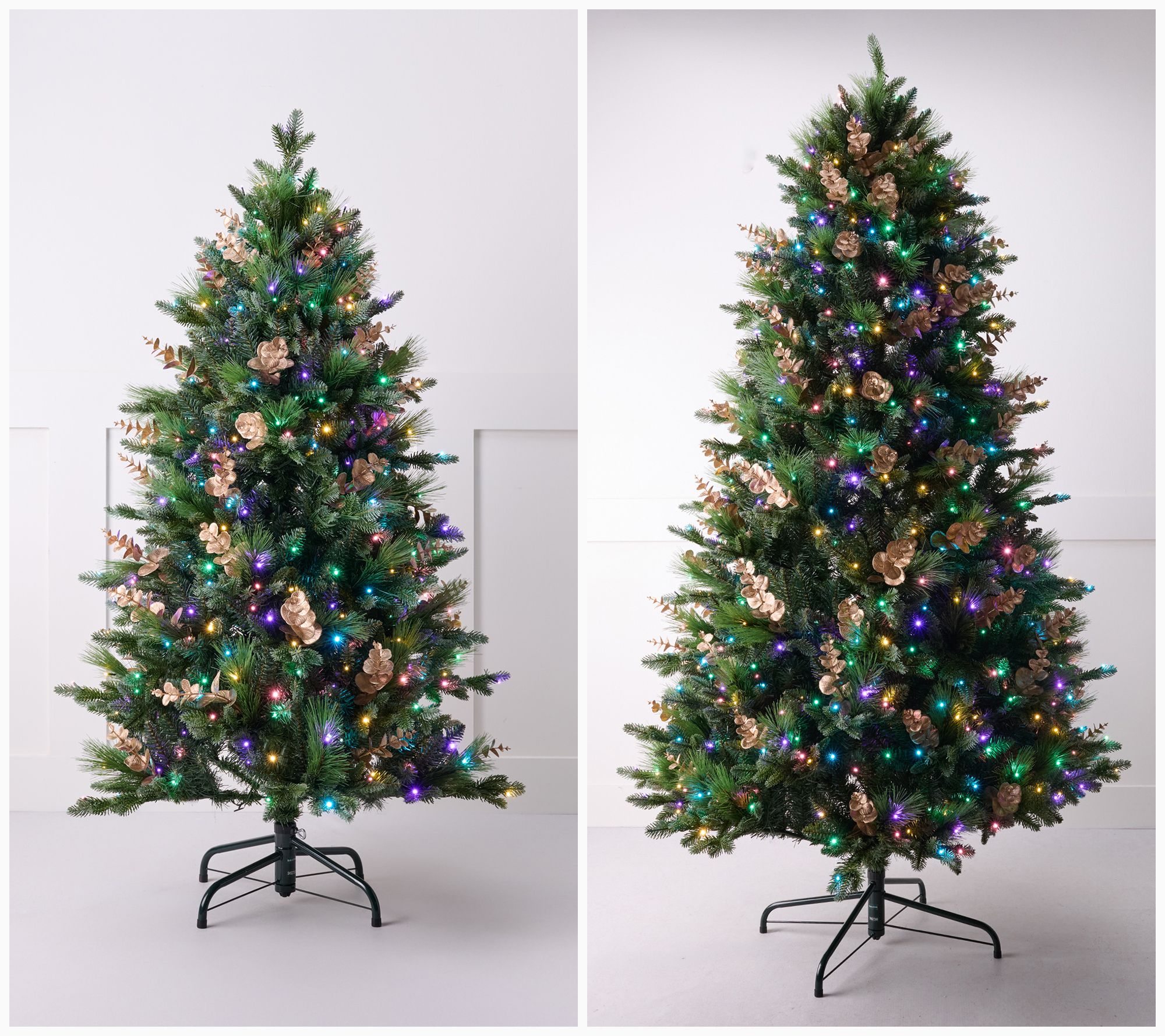 Mixed Tip Tree with Color Flip LEDs Collection by Mally Roncal
