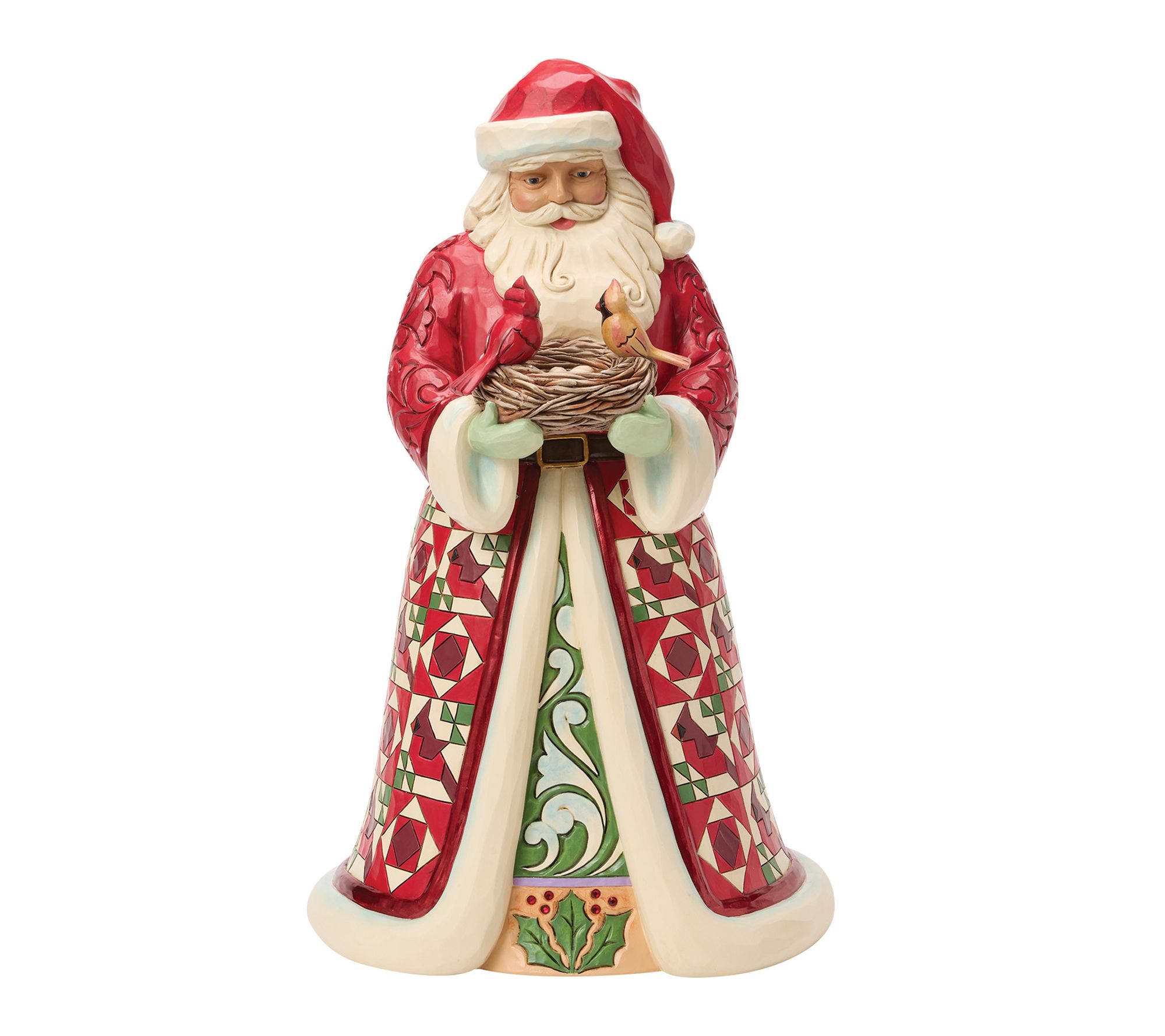 Jim Shore Heartwood Creek Collector Edition Santa Figurine 14"