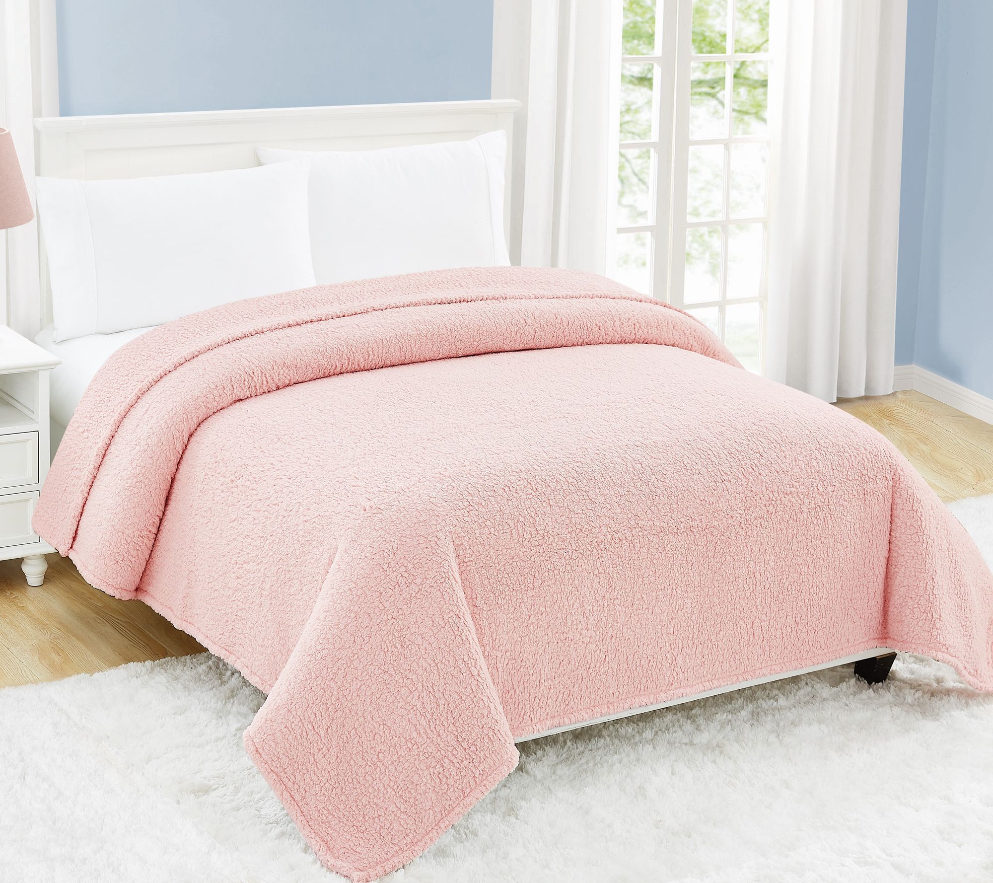 My World Cloud Sherpa Throw