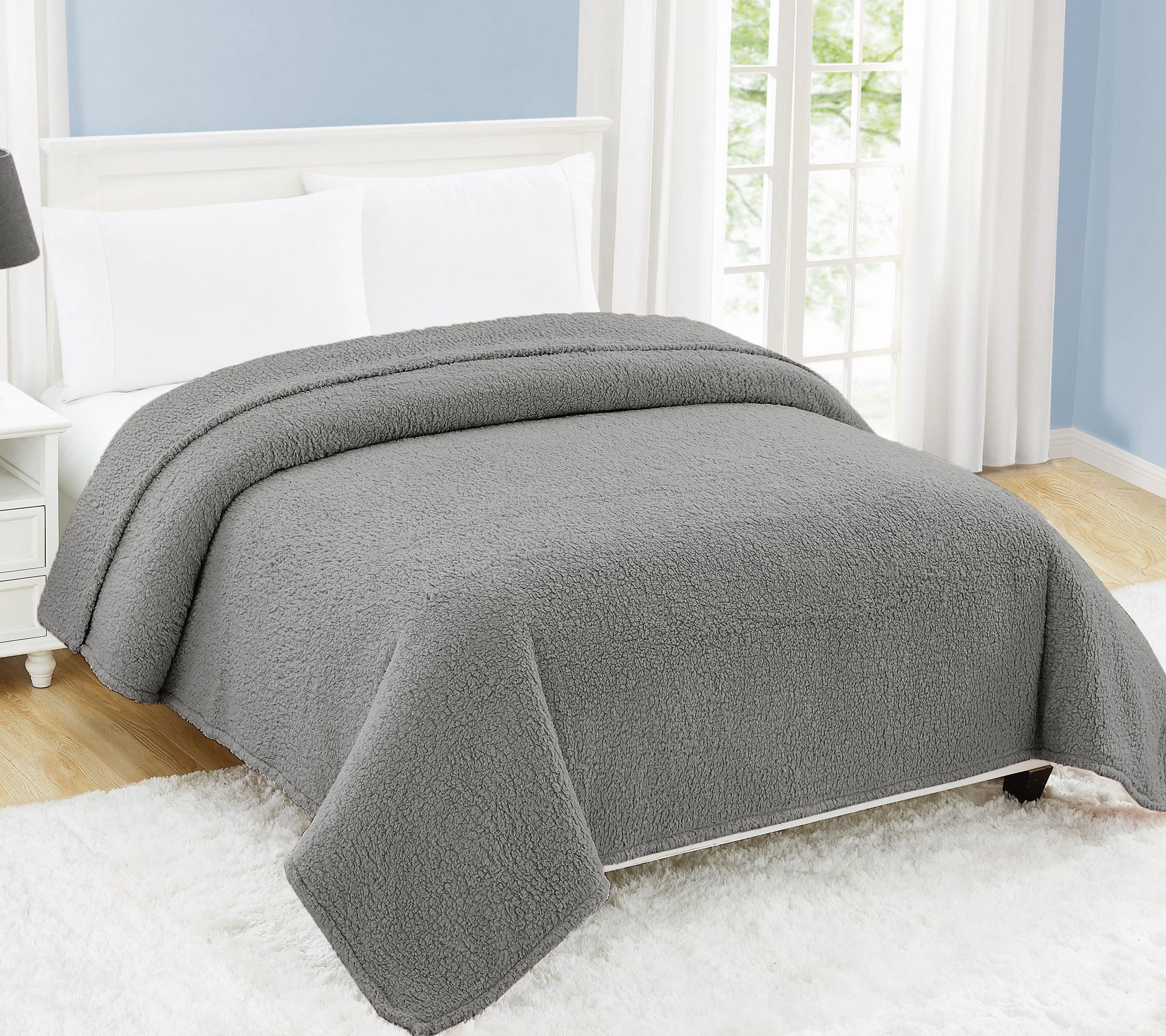 My World Cloud Sherpa Throw