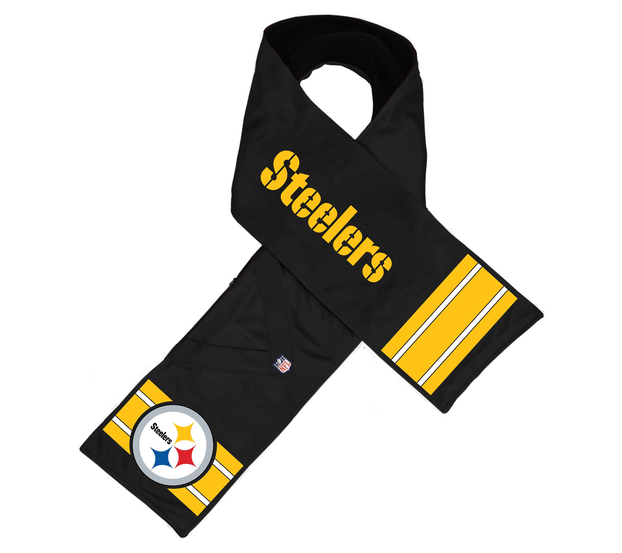 Little Earth NFL Hero Jersey Scarf with Hidden Zip Pocket