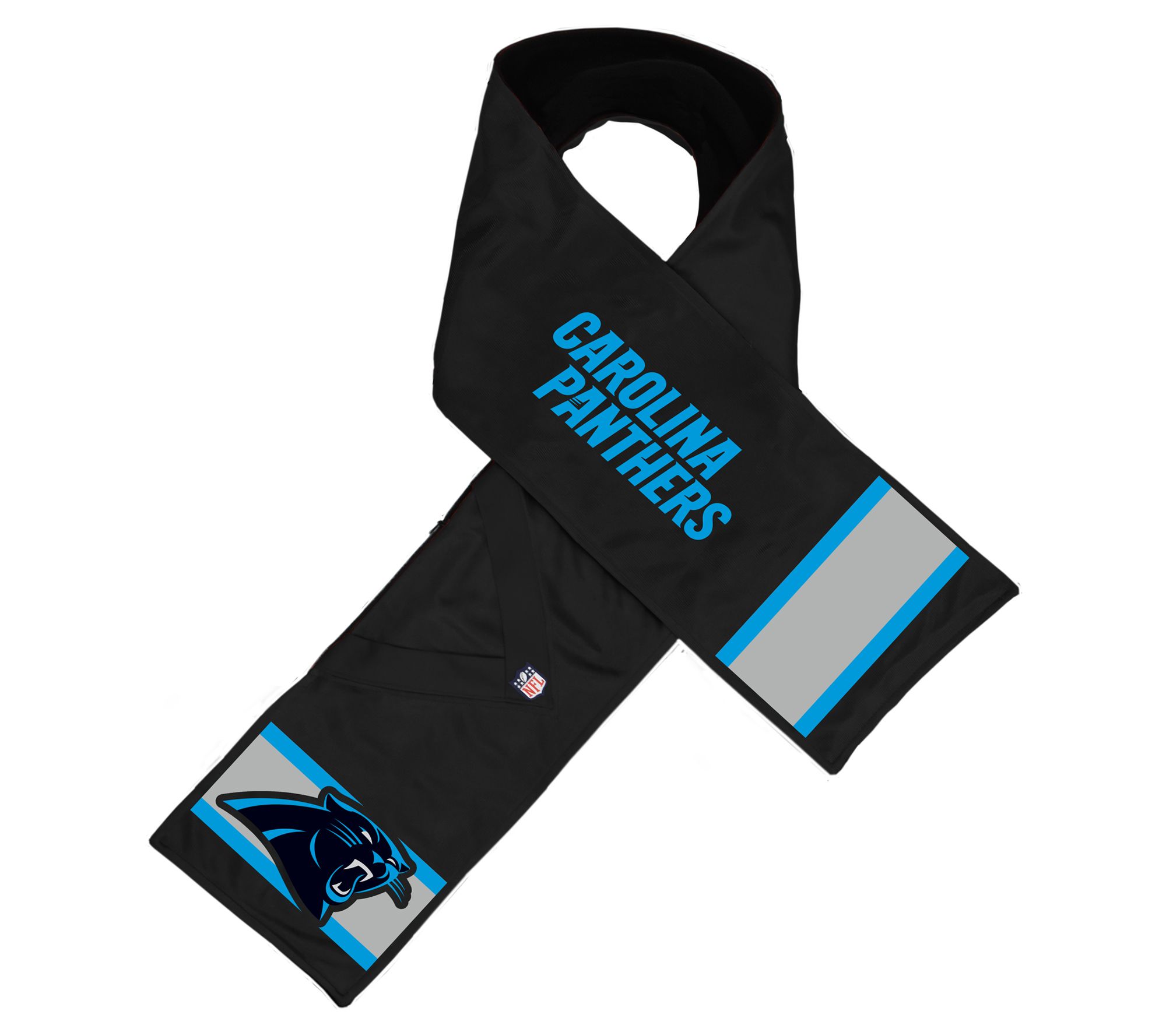 Little Earth NFL Hero Jersey Scarf with Hidden Zip Pocket