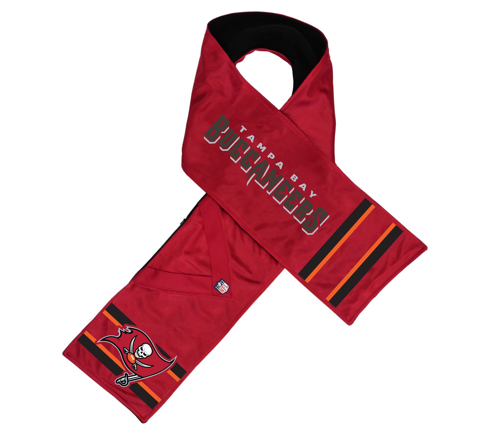 Little Earth NFL Hero Jersey Scarf with Hidden Zip Pocket