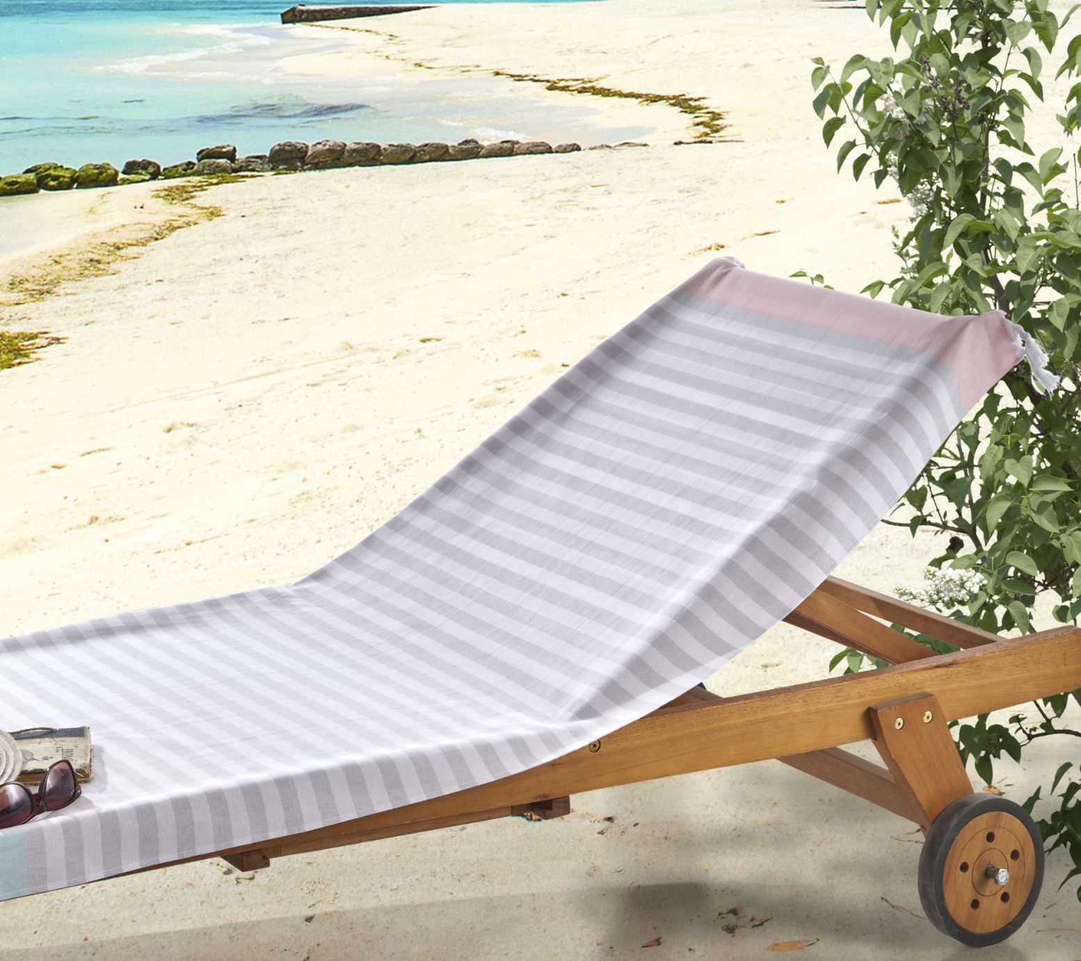 Enchante Home Avva Turkish Cotton Peshtemal Beach Towels