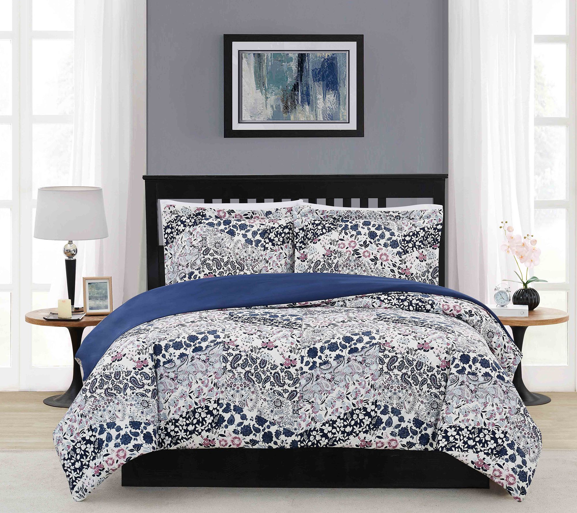 Cannon Chelsea King 3 Piece Duvet Cover Set