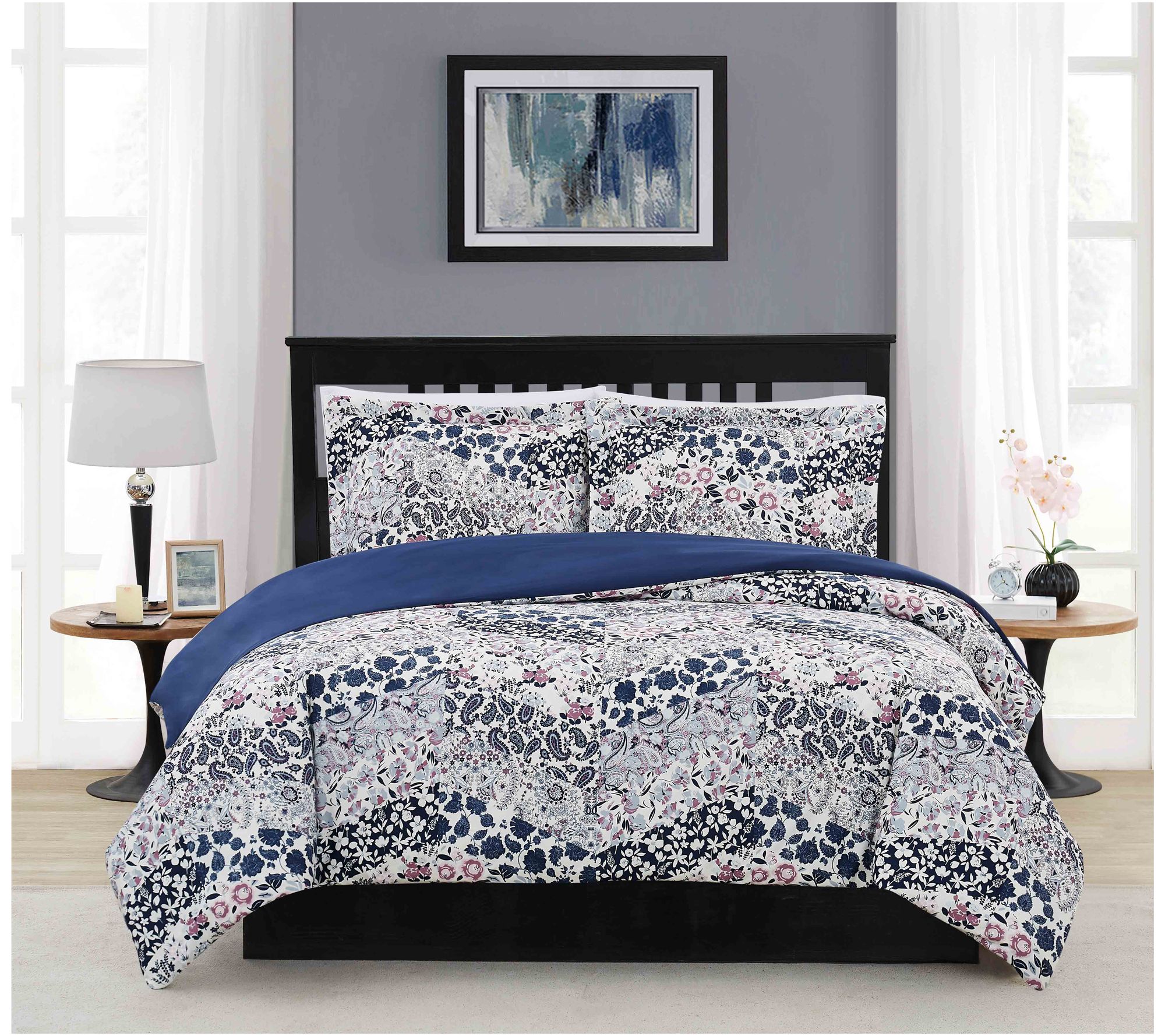 Cannon Chelsea King 3 Piece Duvet Cover Set