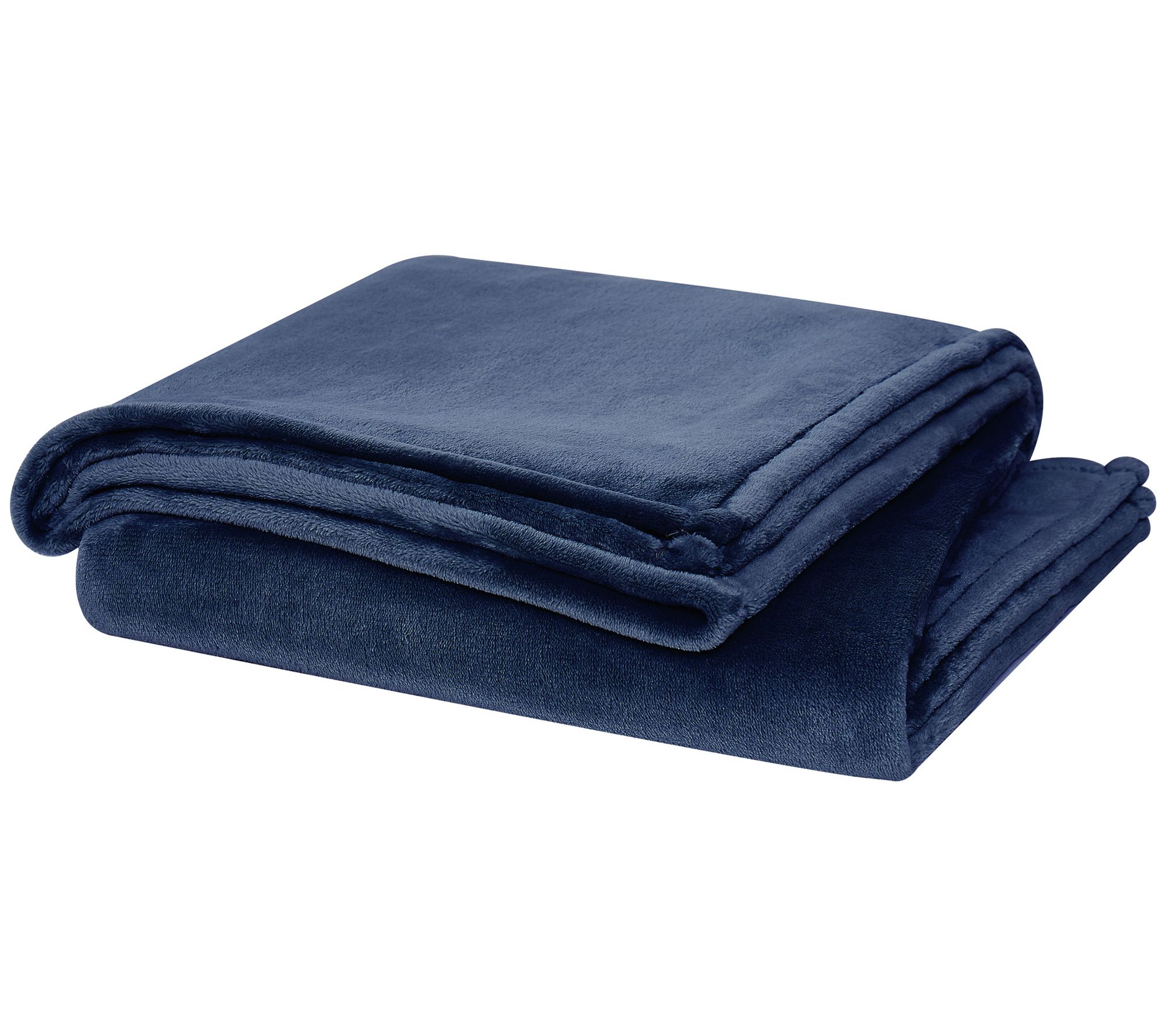Cannon Solid Plush 60x80 Throw