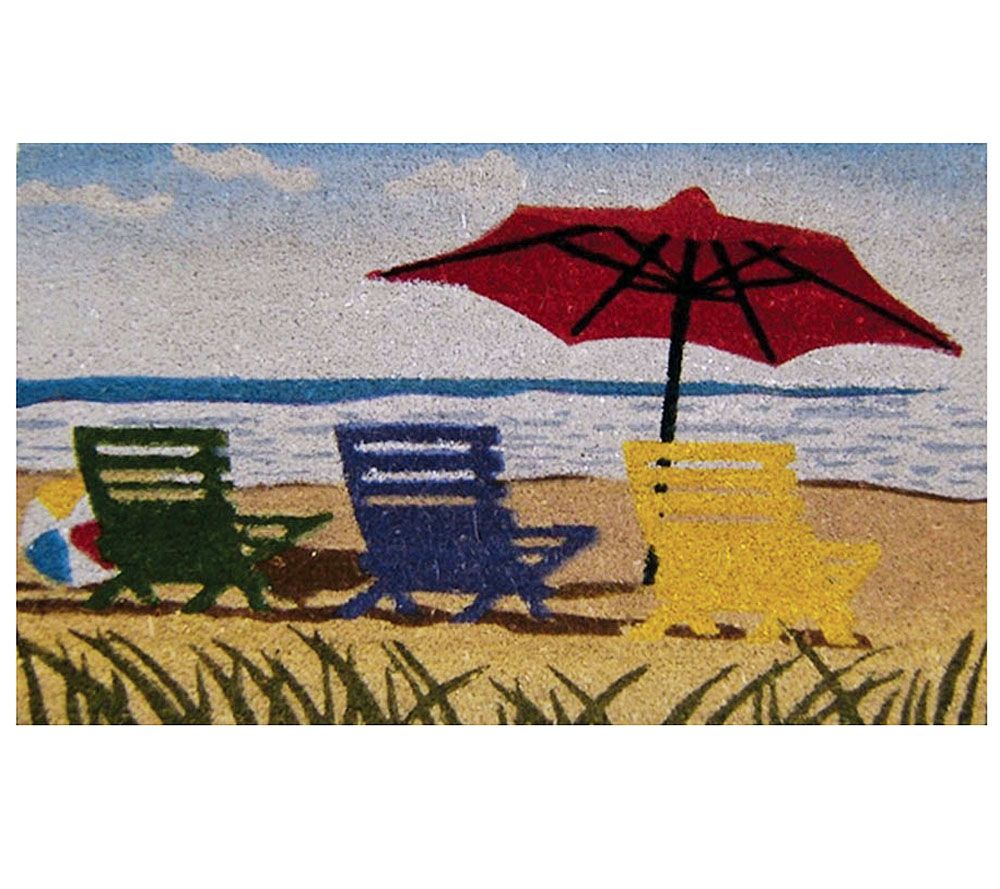 Geo Craft Summer Coir Doormat