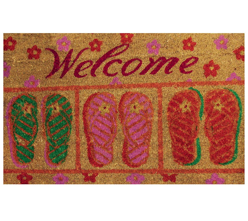 Geo Craft Summer Coir Doormat