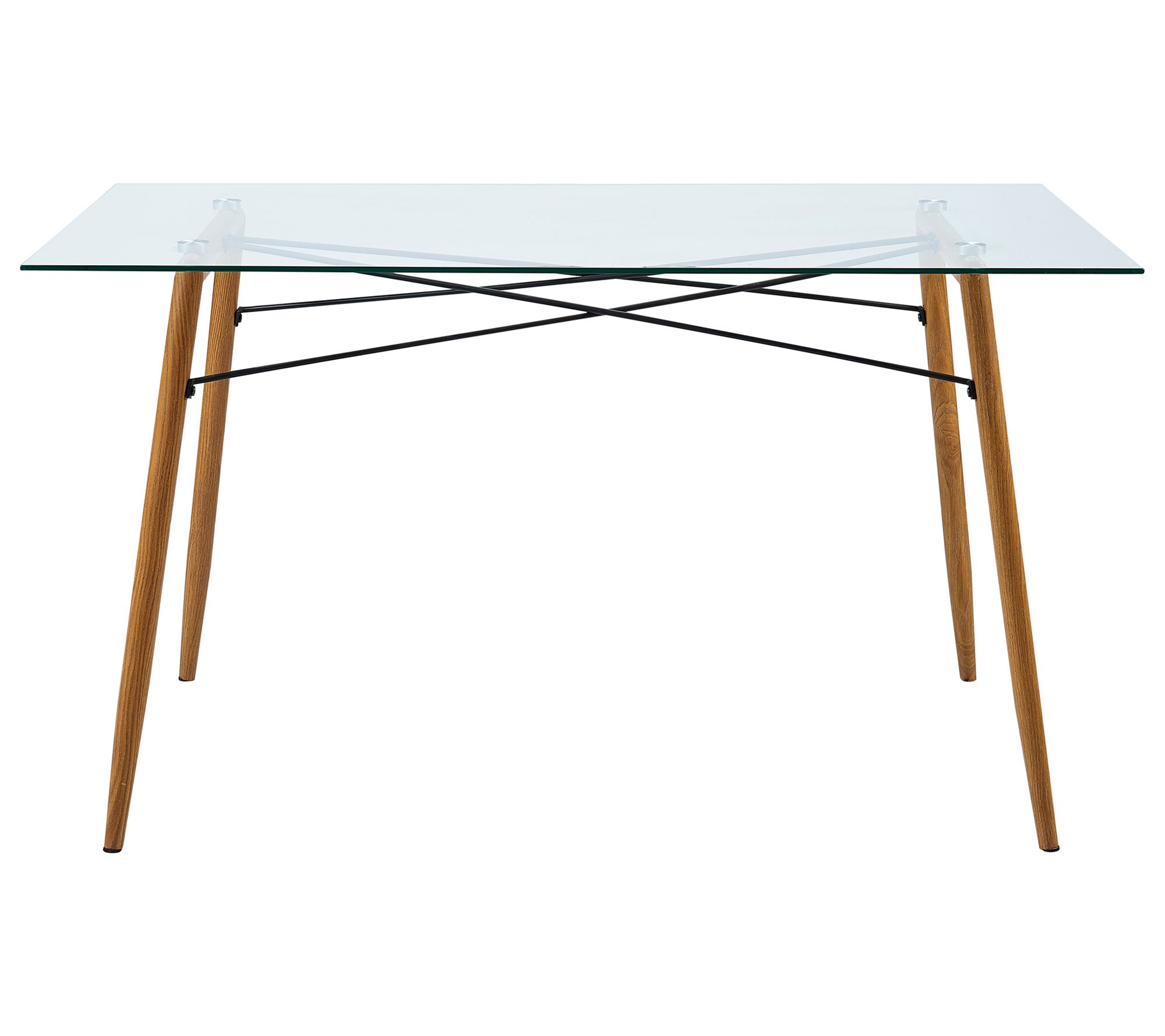Versanora Minimalista Glass Dining Table