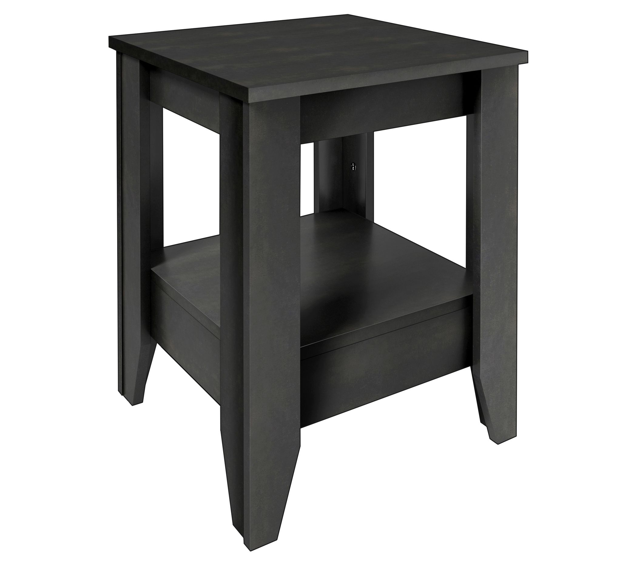 Paris Durable Wood Nightstand Table - QVC.com