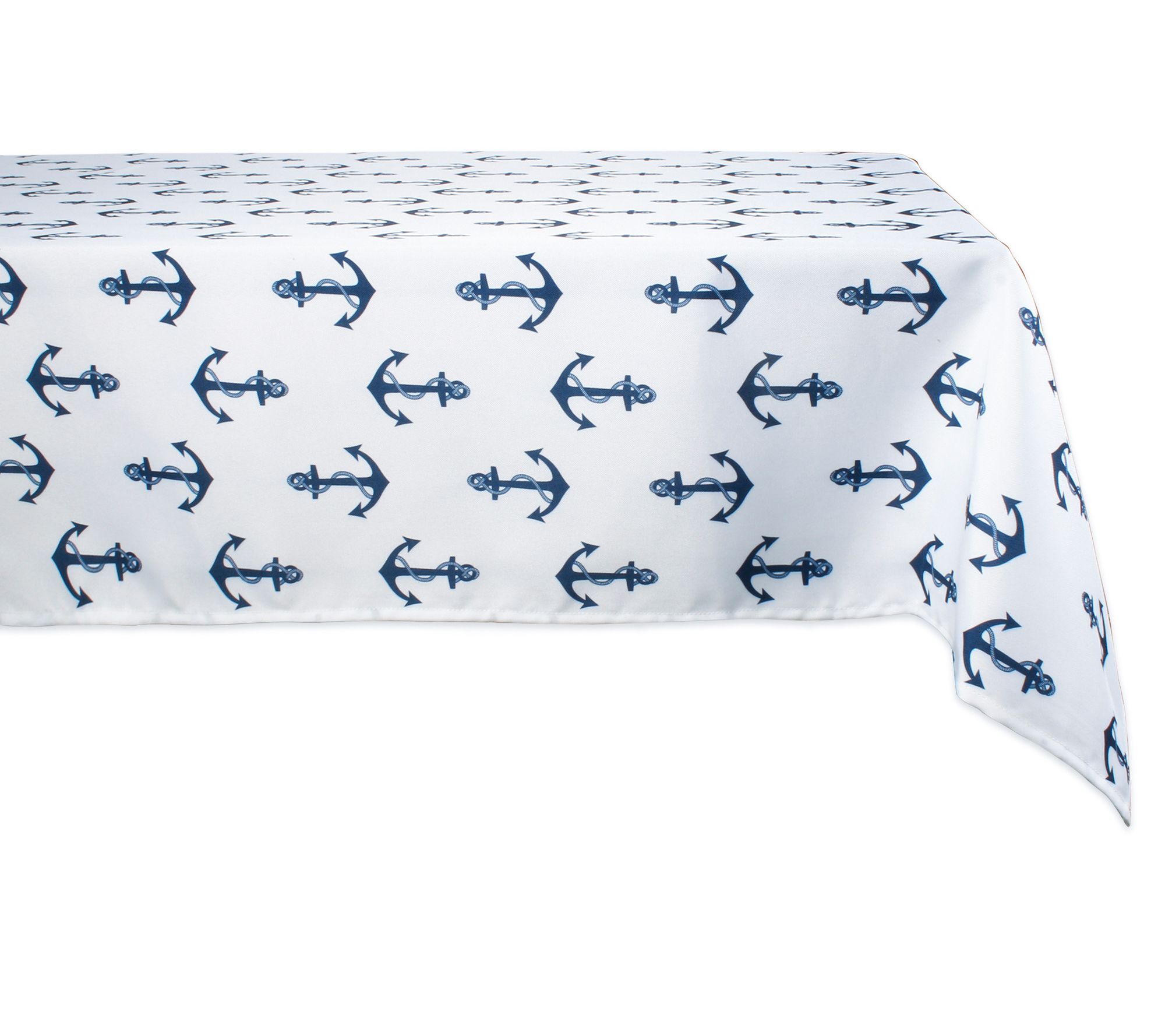 Design Imports Anchors Outdoor Tablecloth - 60"x 84"
