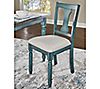 Powell Home Fashions Karimore Wood Side Chair set/2, 3 of 4