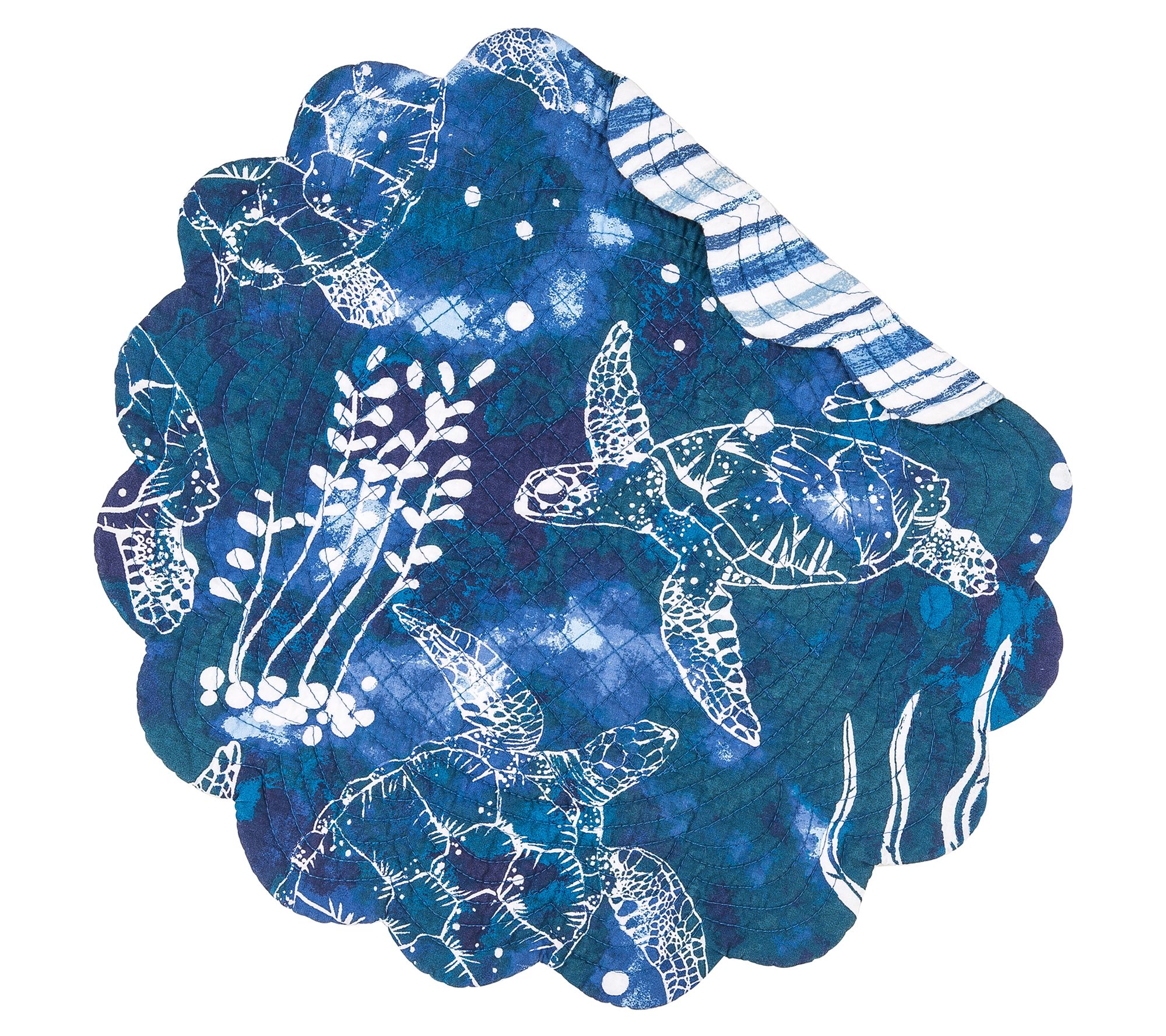 Marley Cove Round Placemat, Set of 6 by Valerie