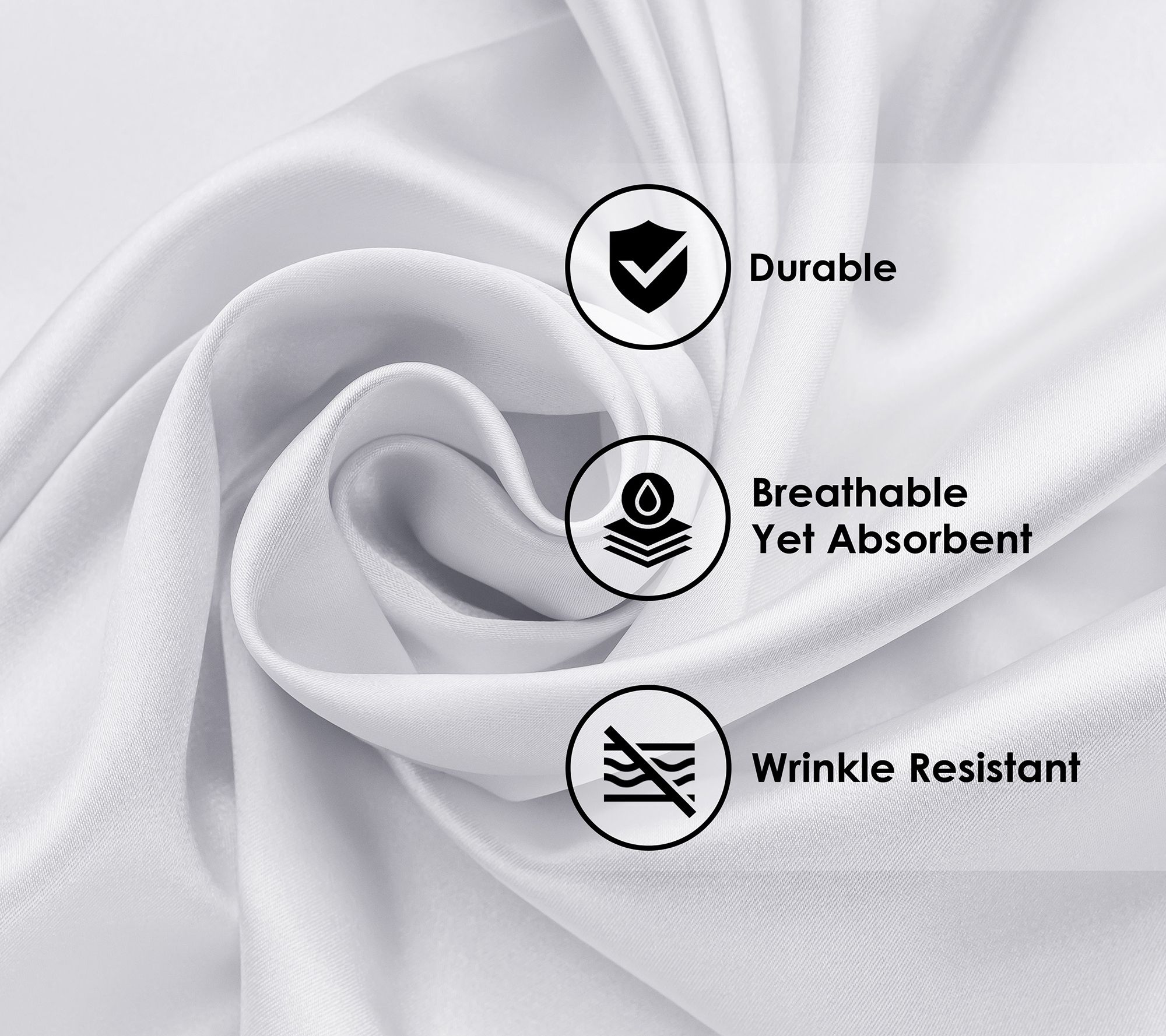 Superior 1200TC Cotton Blend Deep Pocket Bed Sheet Set, Full