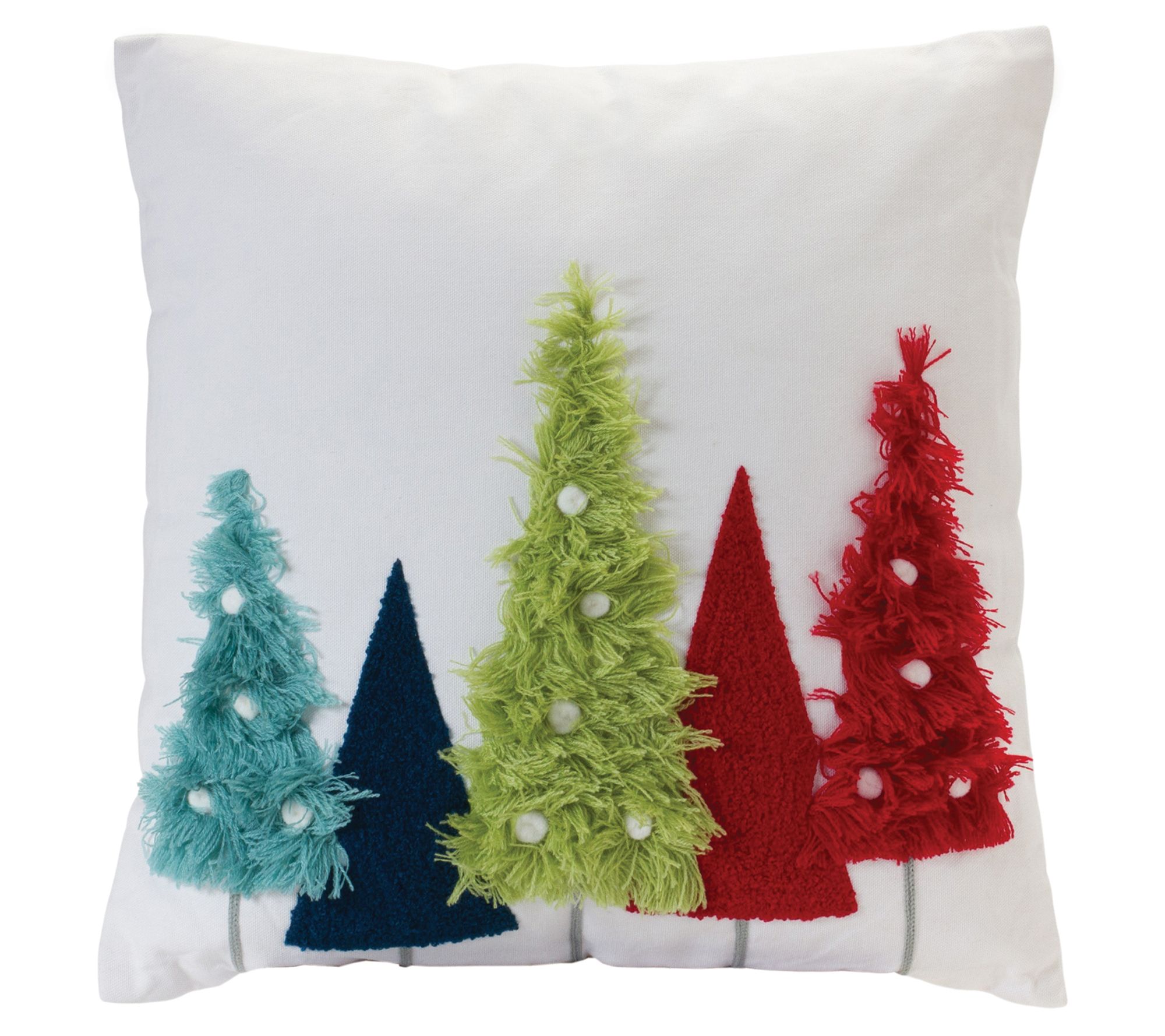 Vickerman Decorative 18 x 18 Sequin Noel Pillow