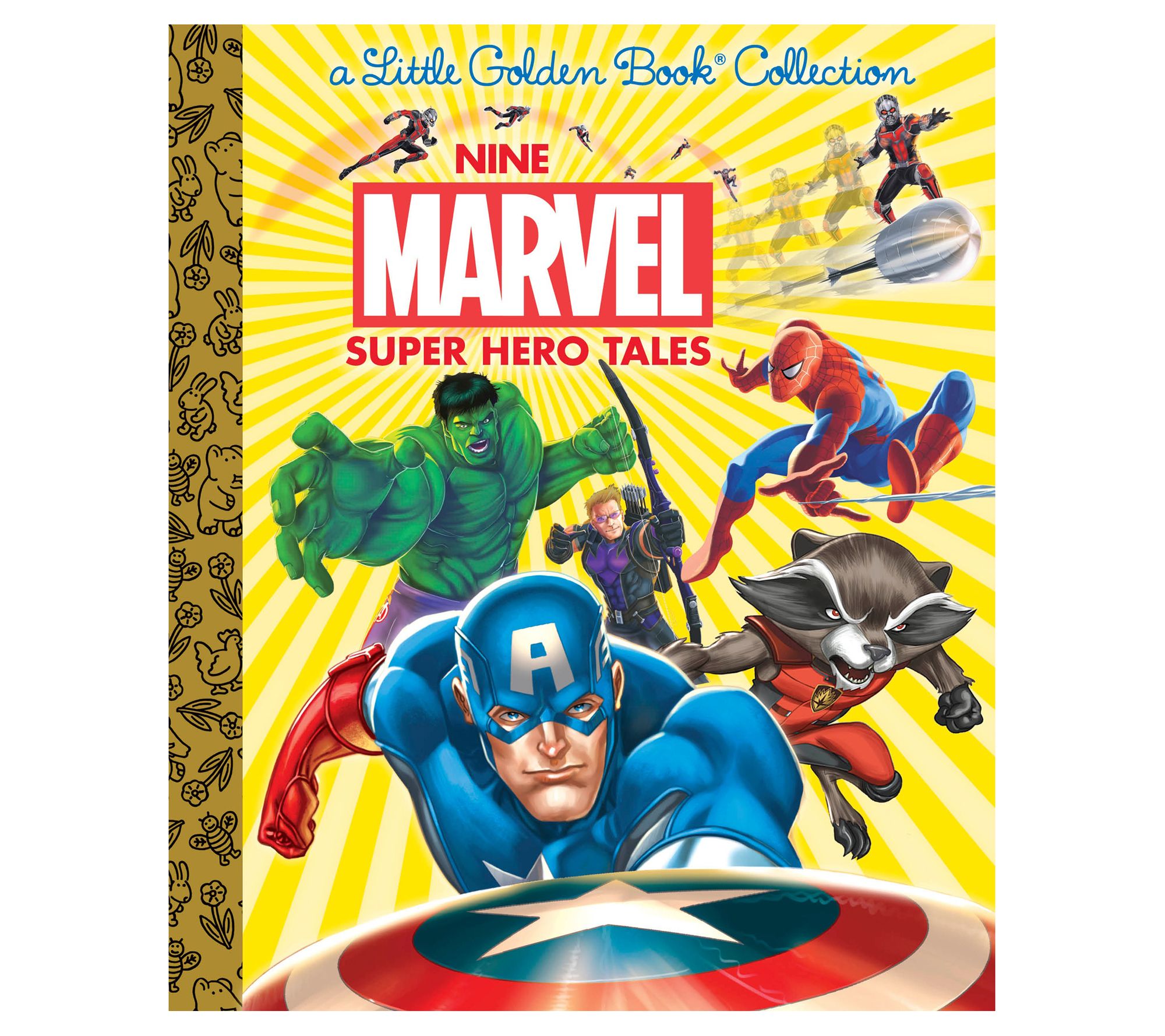 Nine Marvel Super Hero Tales  By Golden Books