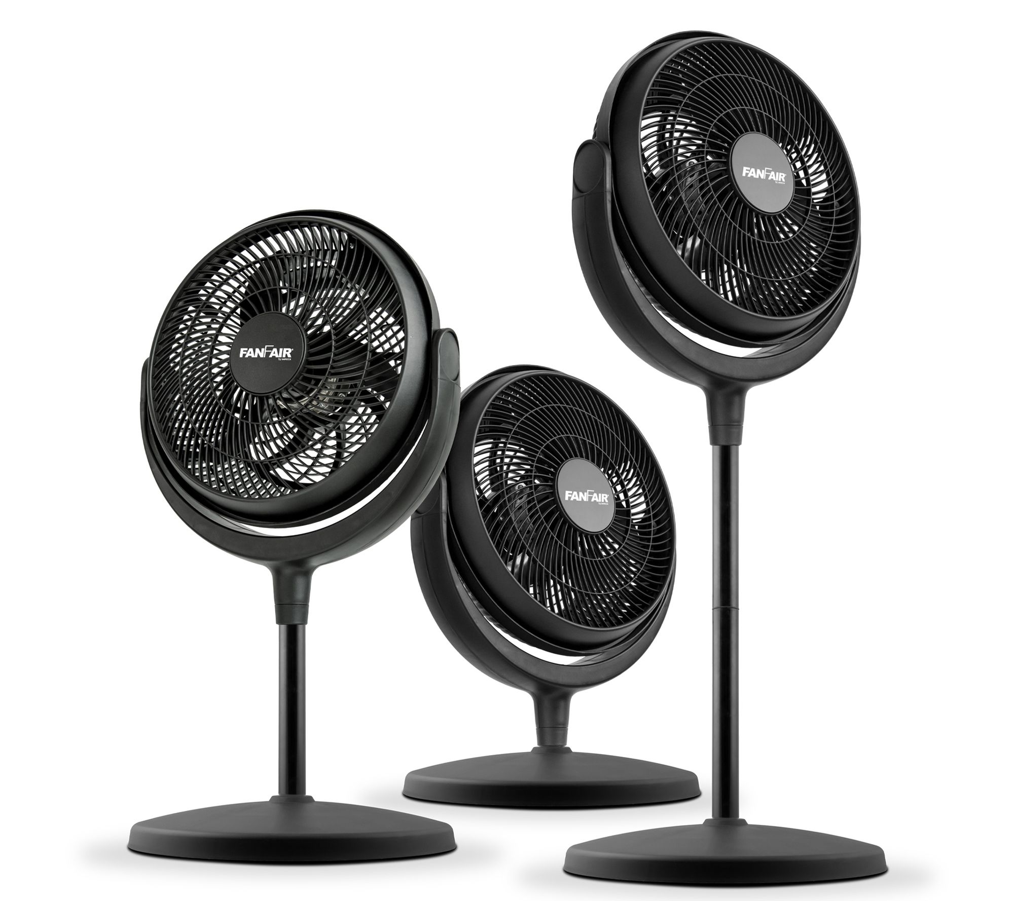 FanFair 12" 2-i n-1 Personal Hi gh Performance Air Circulator