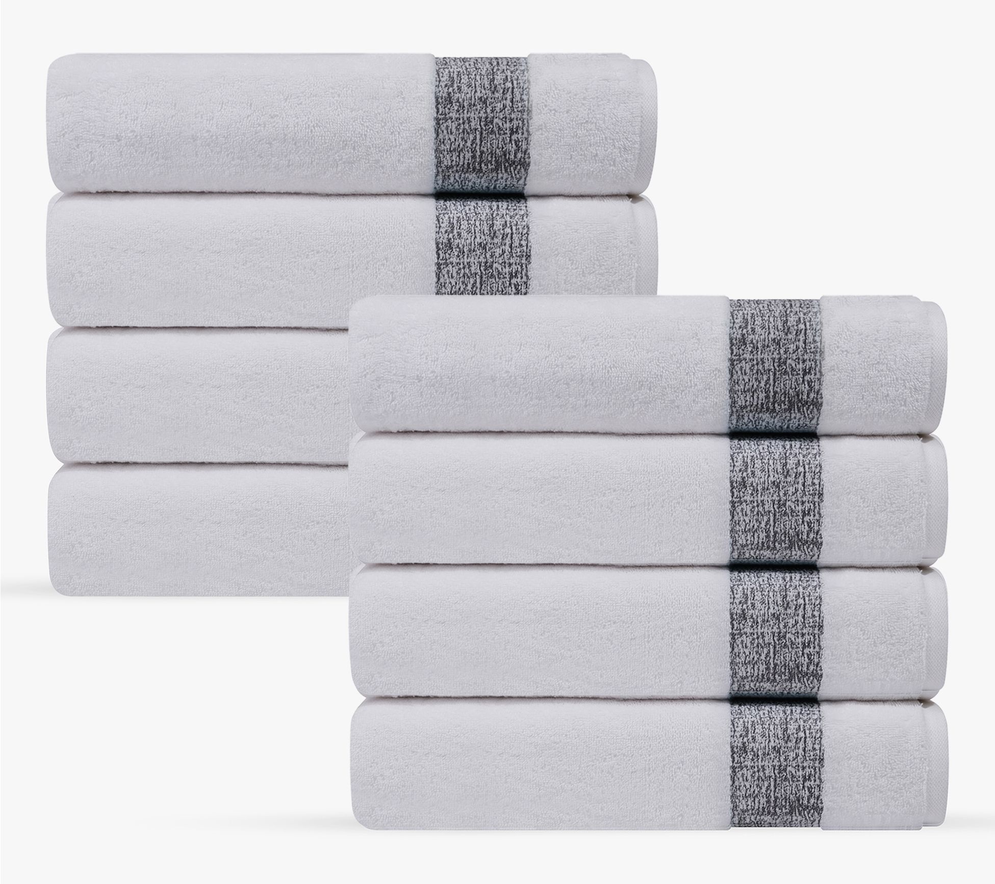 Depera Home Pera 8 pcs Turkish Hand Towels Set