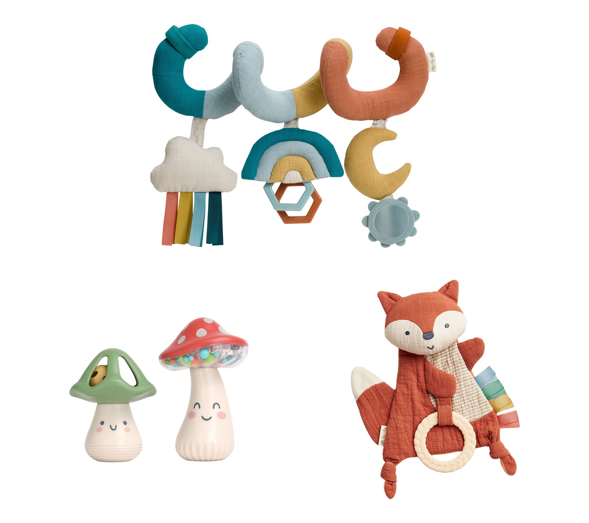 Itzy Ritzy Woodland Toy Bundle