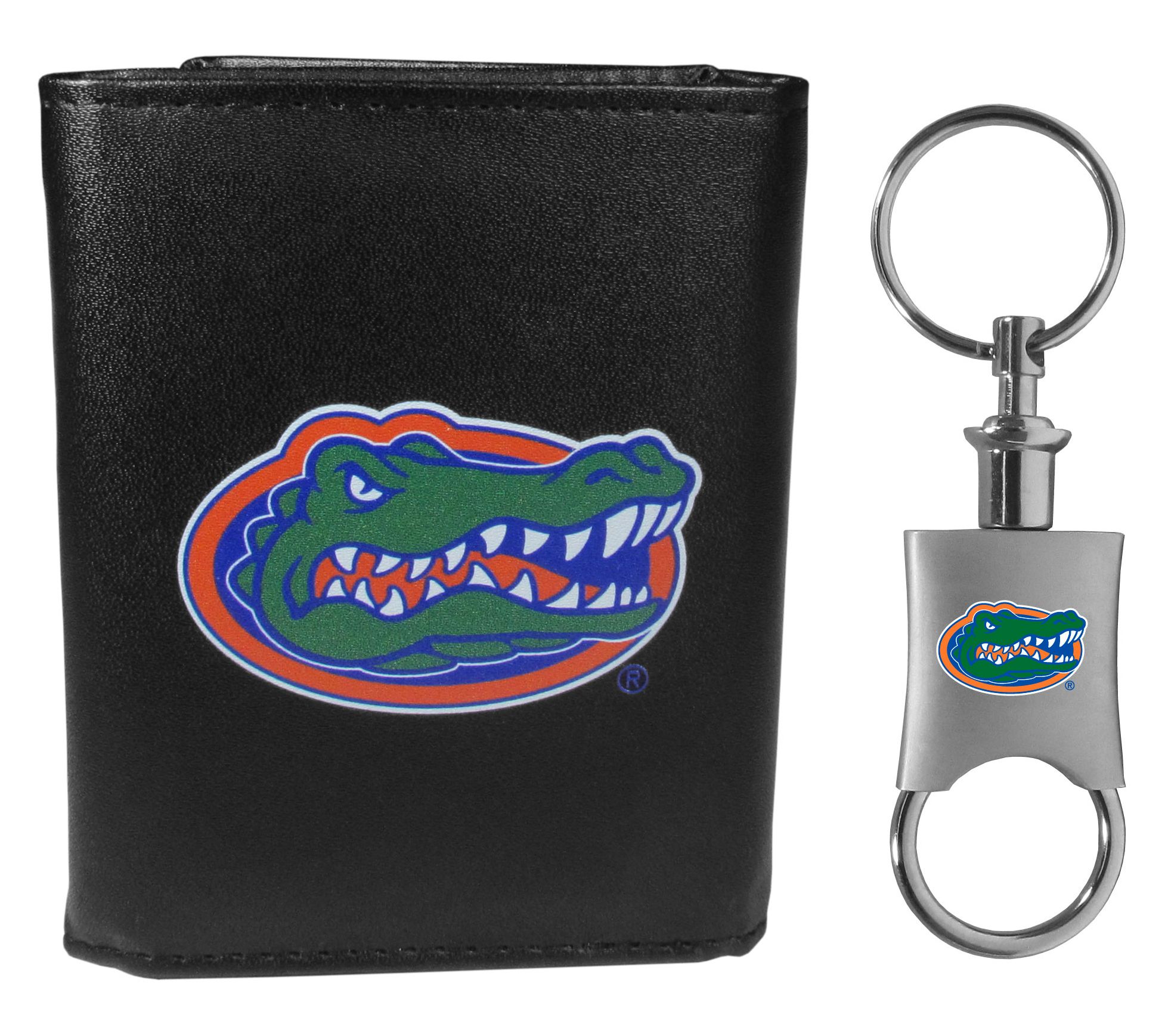 Siskiyou Sports College Tri-fold Wallet & ValetKey Chain