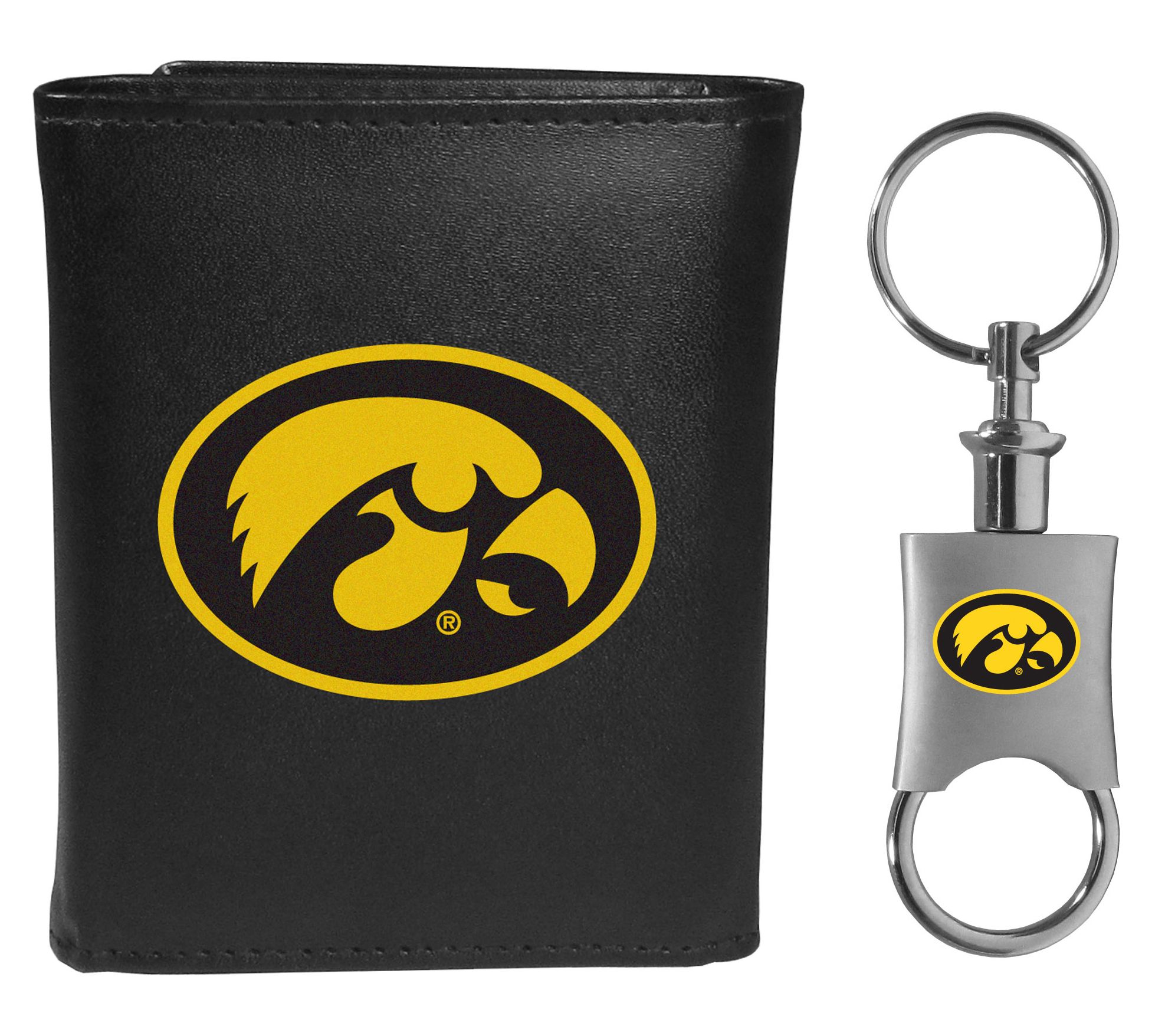 Siskiyou Sports College Tri-fold Wallet & ValetKey Chain