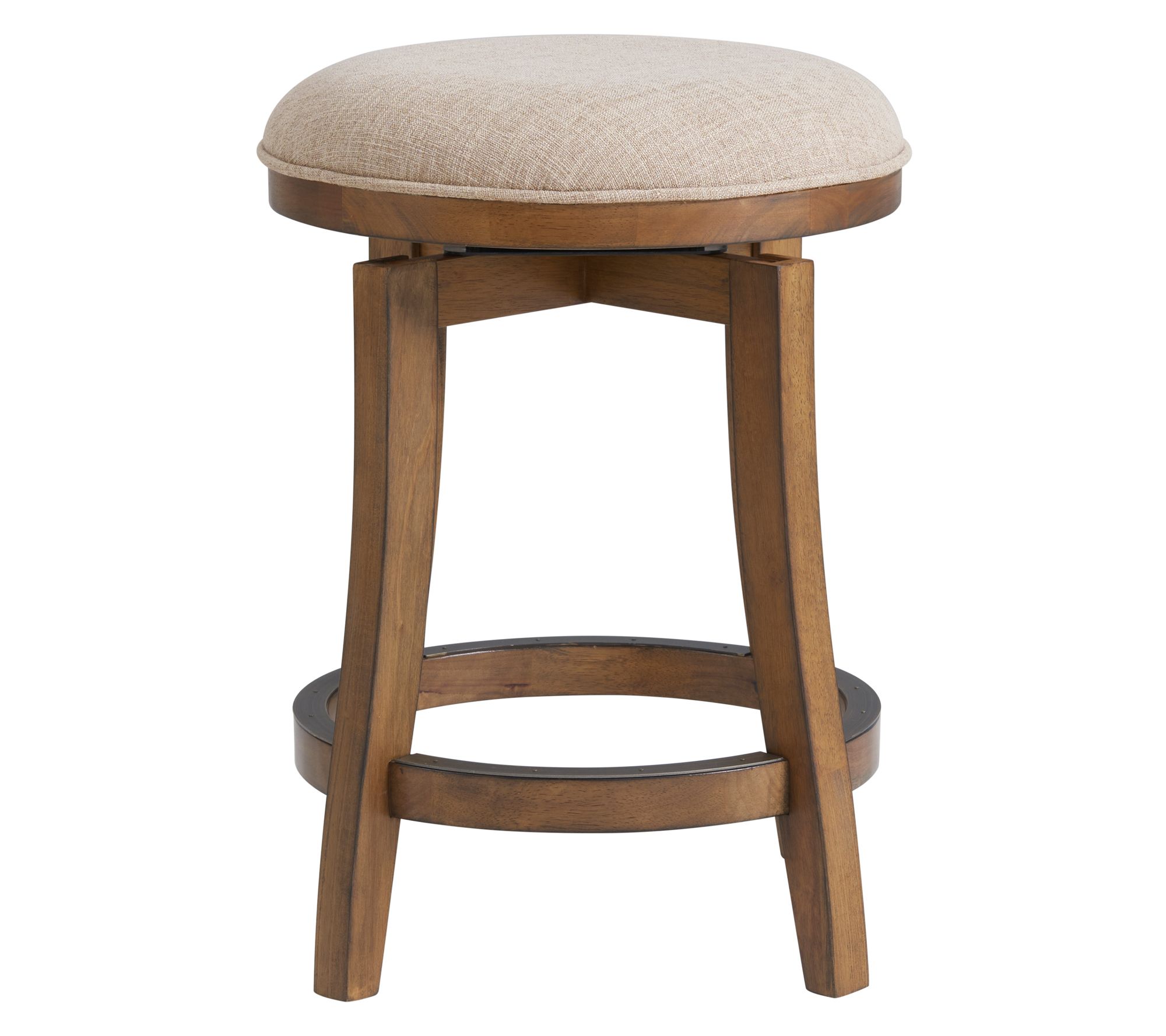 Alaterre Furniture Ellie Bar Counter Stool w/ Back Swivel