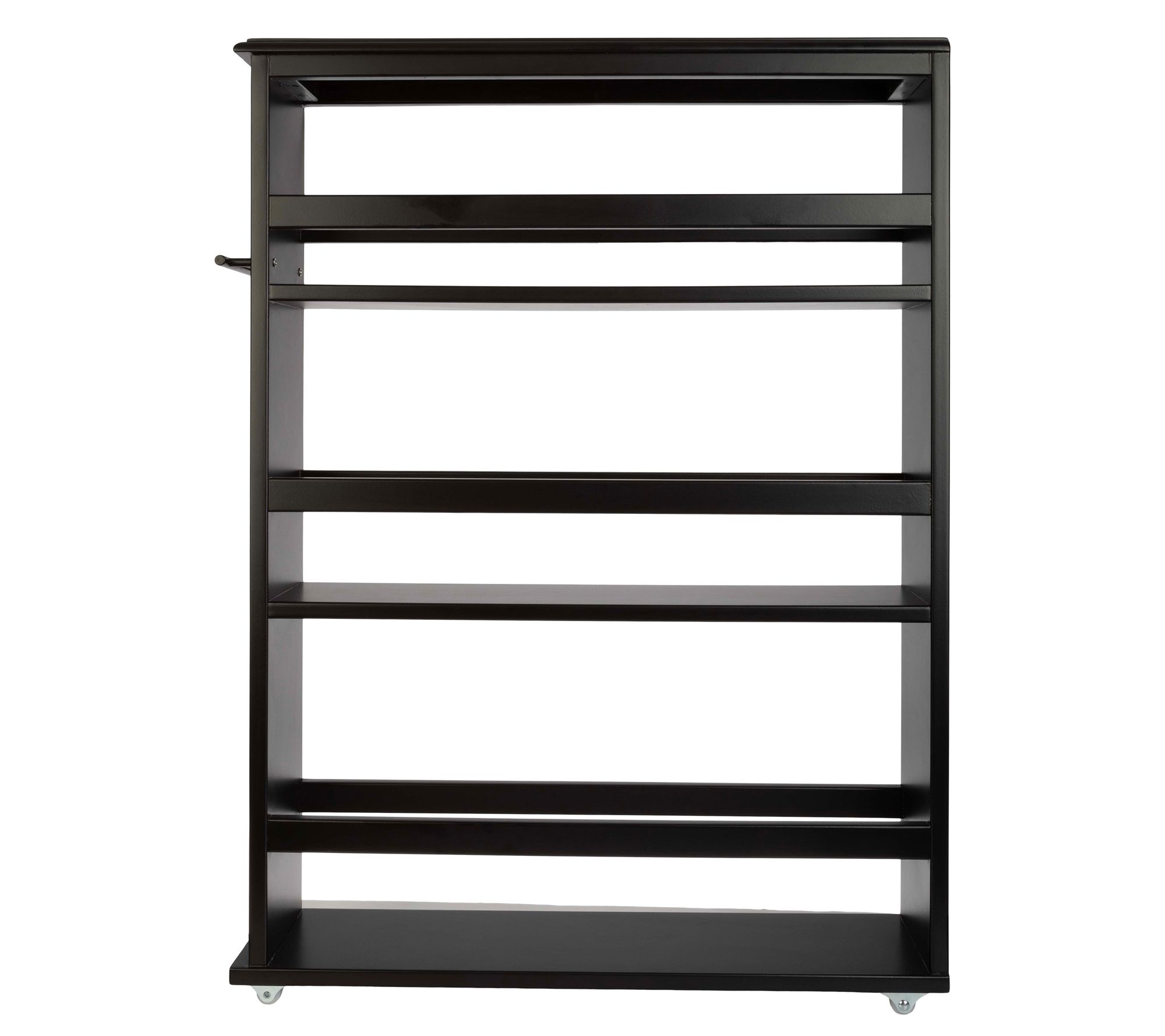 Lavish Home Slim Rolling Storage Cart 4 Tier Utility Cart