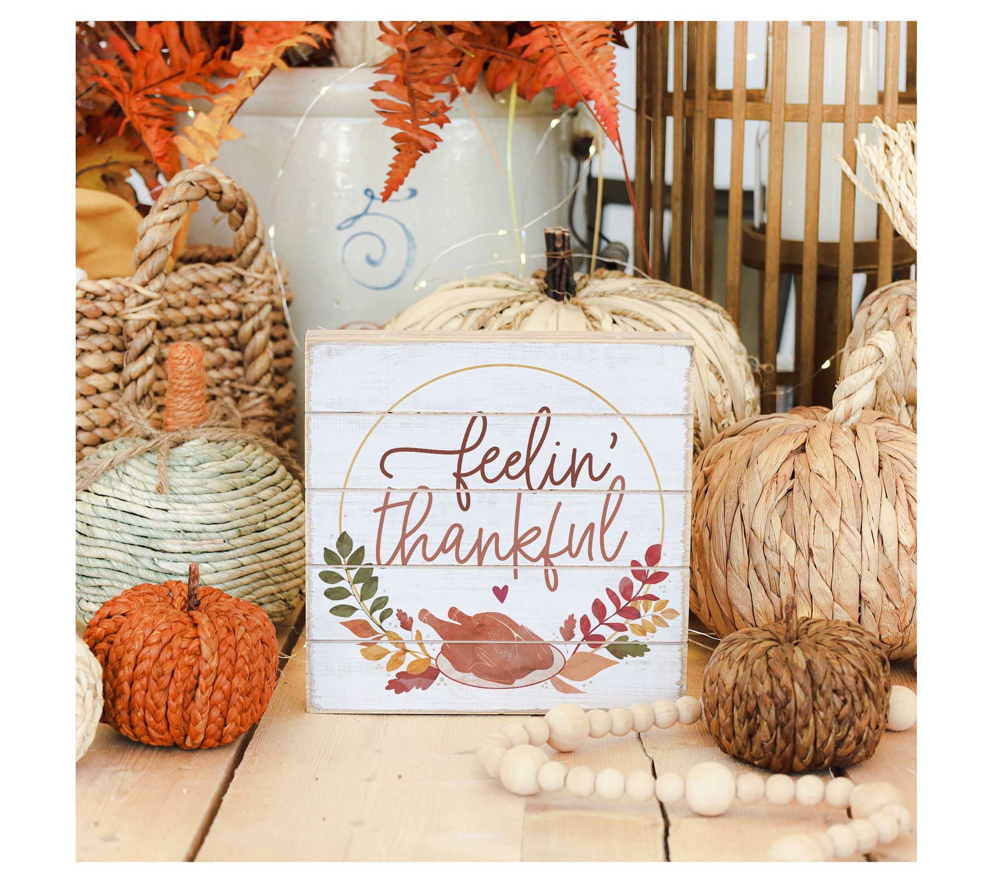 Sincere Surroundings 8" Feelin' Thankful TurkeyPallet Petite