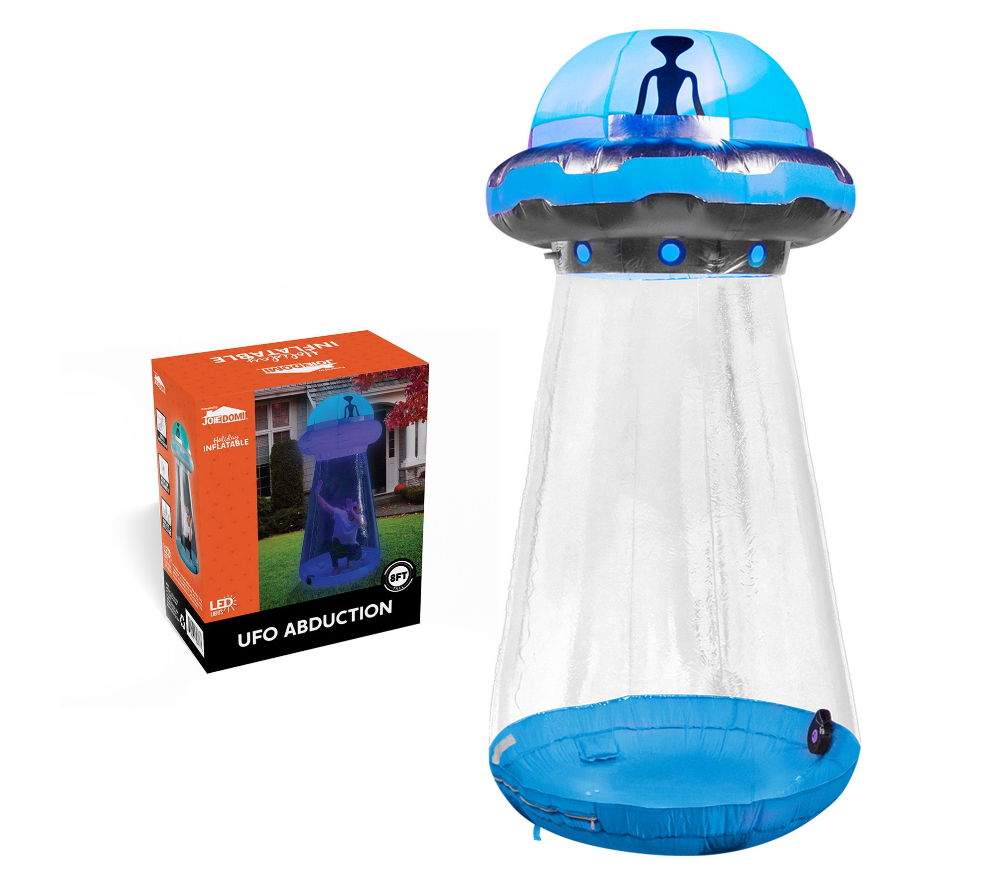 Joyfy 9ft Halloween Inflatable UFO Outdoor Decorations