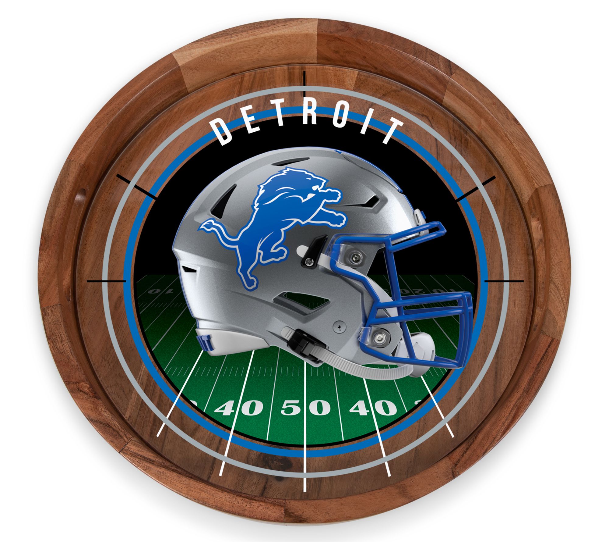 Toscana NFL Barista Serving Tray with Glass Insert