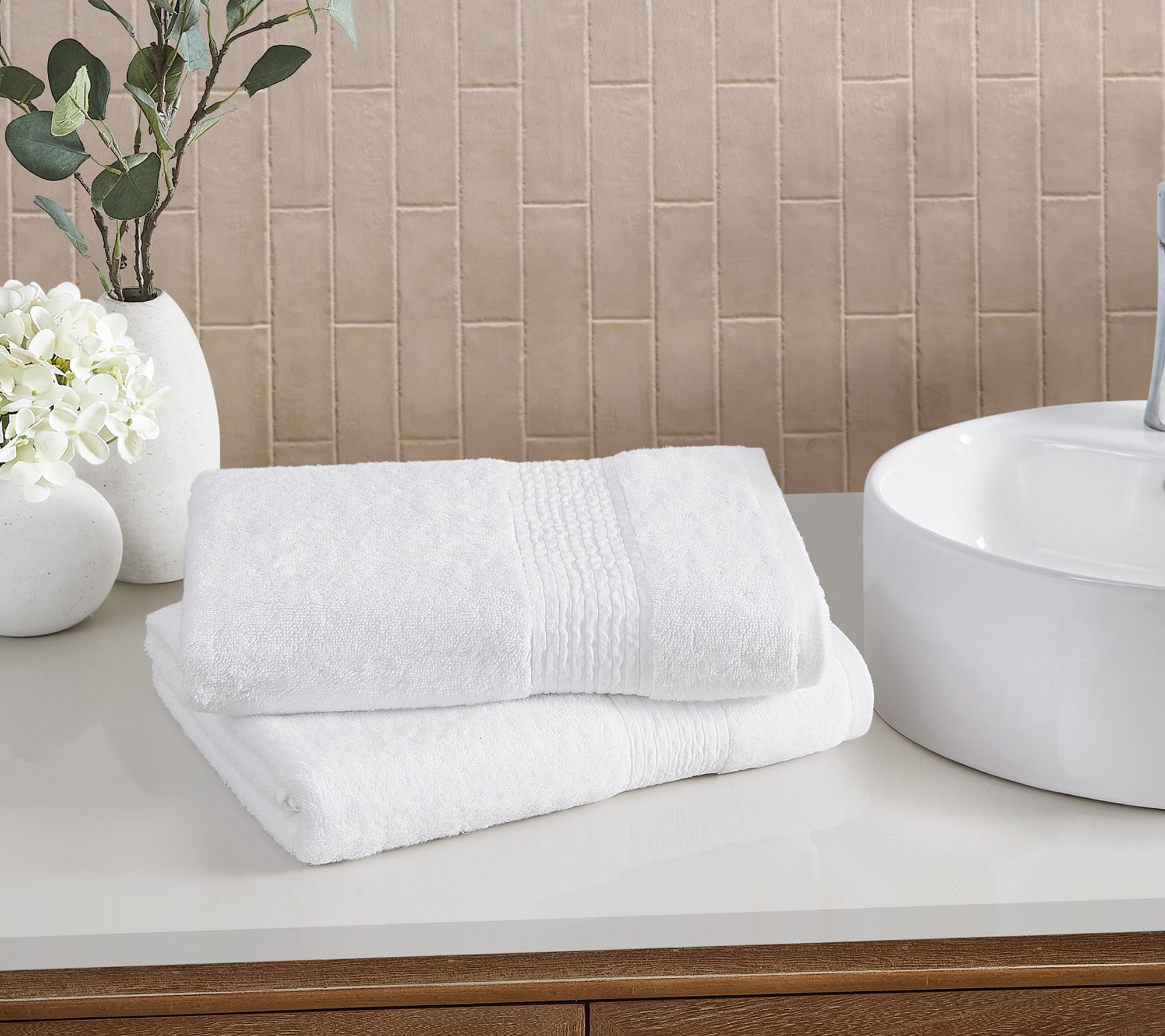 Cannon Cotton Tencel 2-Pack Bath Towel