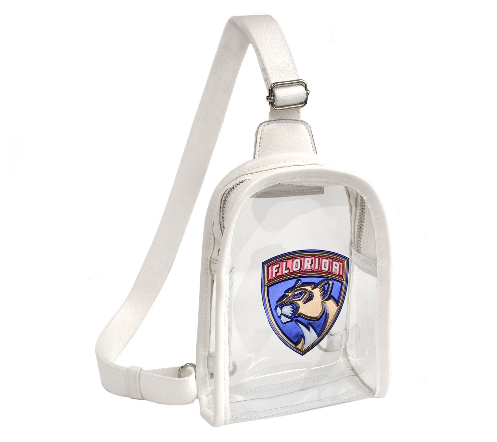 Littlearth NHL 3D Logo Clear Mini Sling