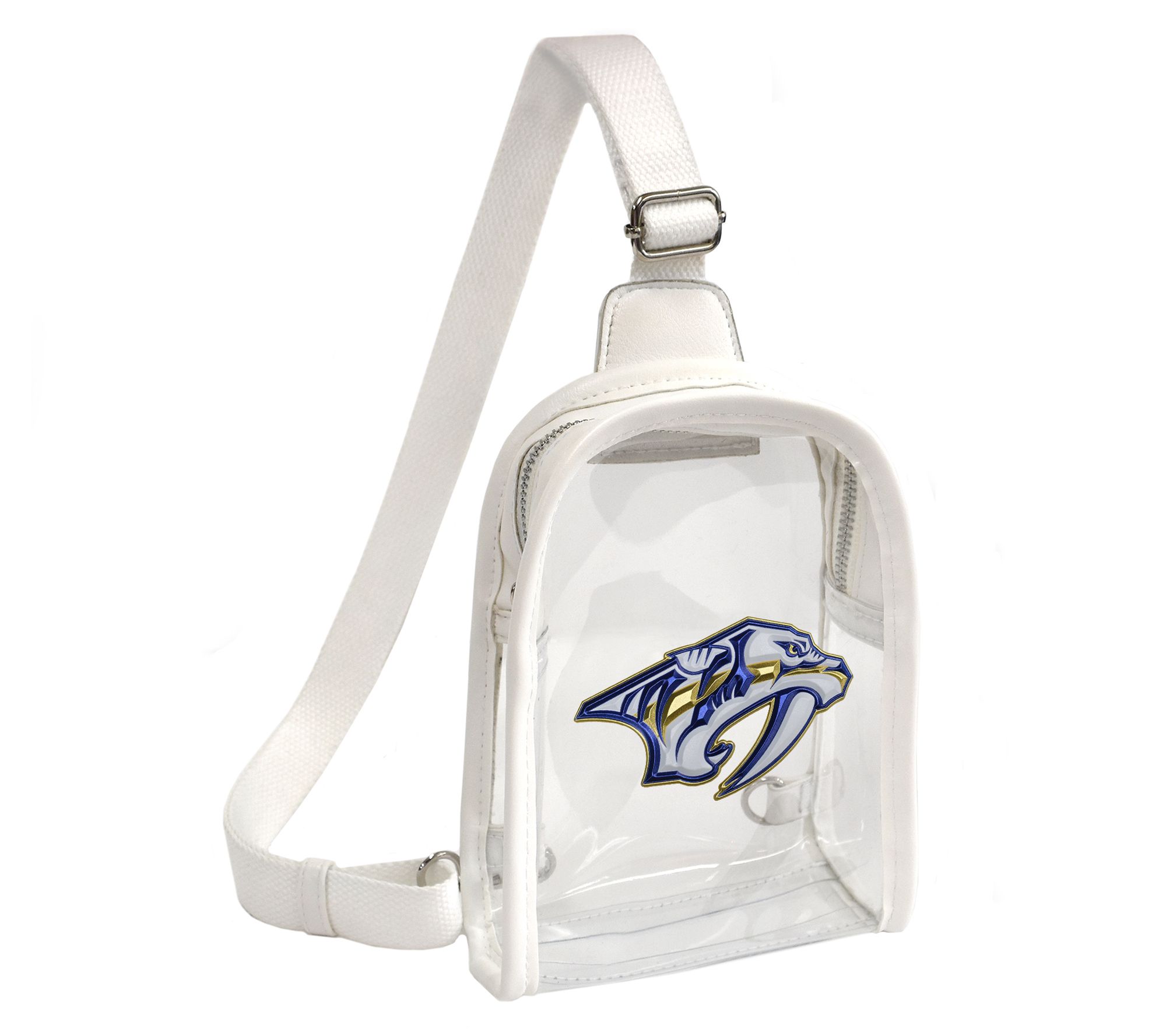 Littlearth NHL 3D Logo Clear Mini Sling