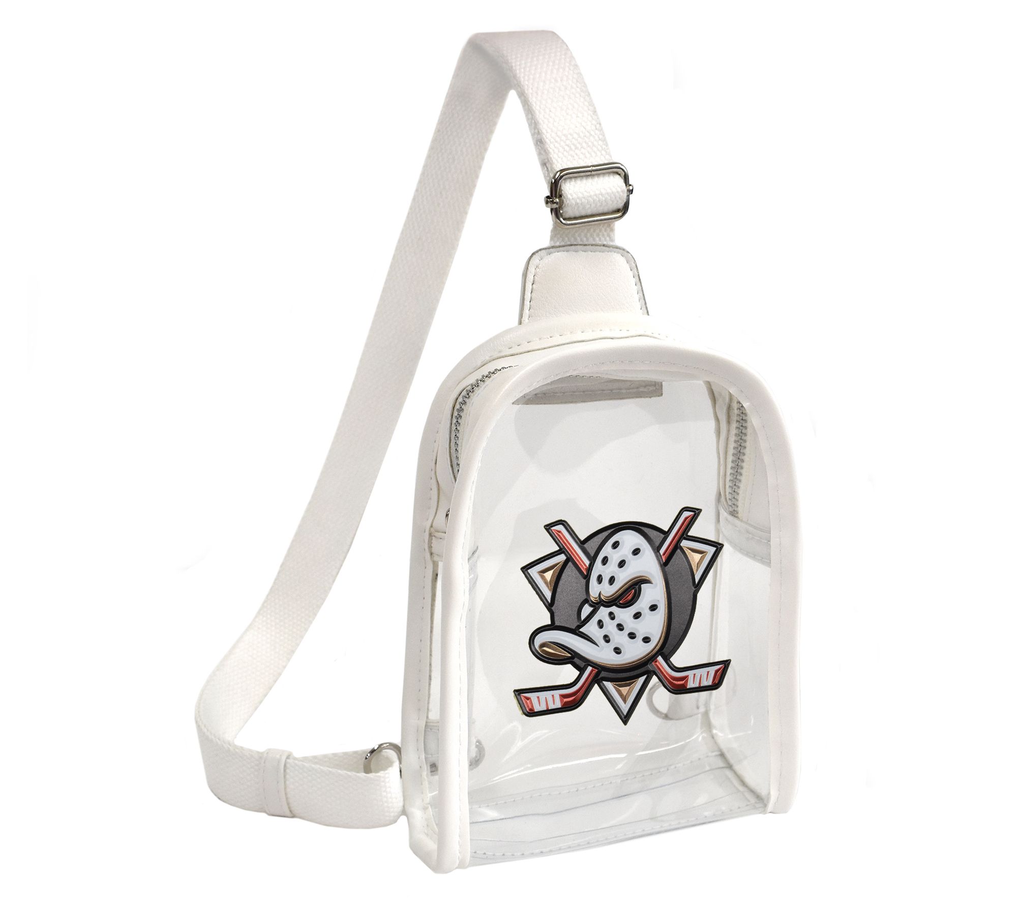 Littlearth NHL 3D Logo Clear Mini Sling
