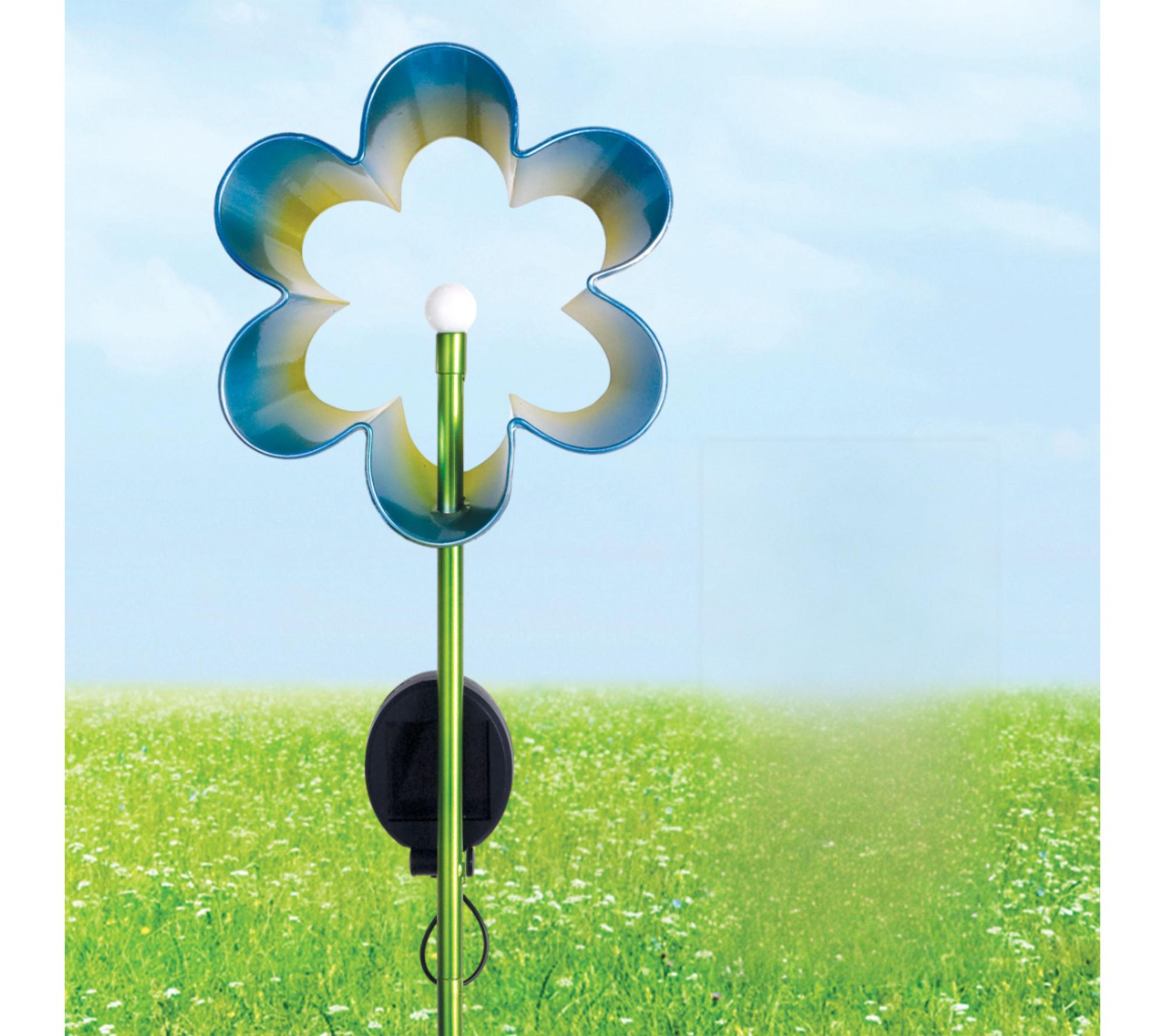 Sunset Vista Designs Solar Bundt Cake Flower Garden Stake