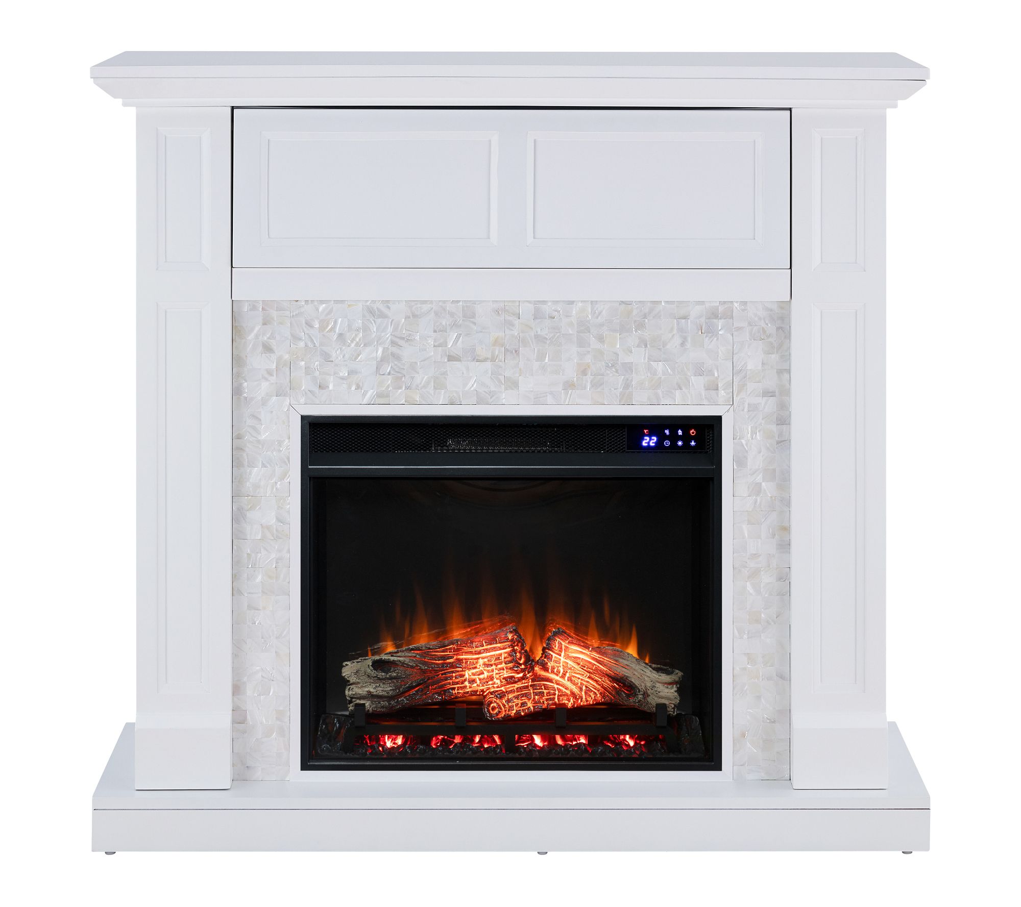 SEI Nobleman Touch Screen Electric Media Fireplace